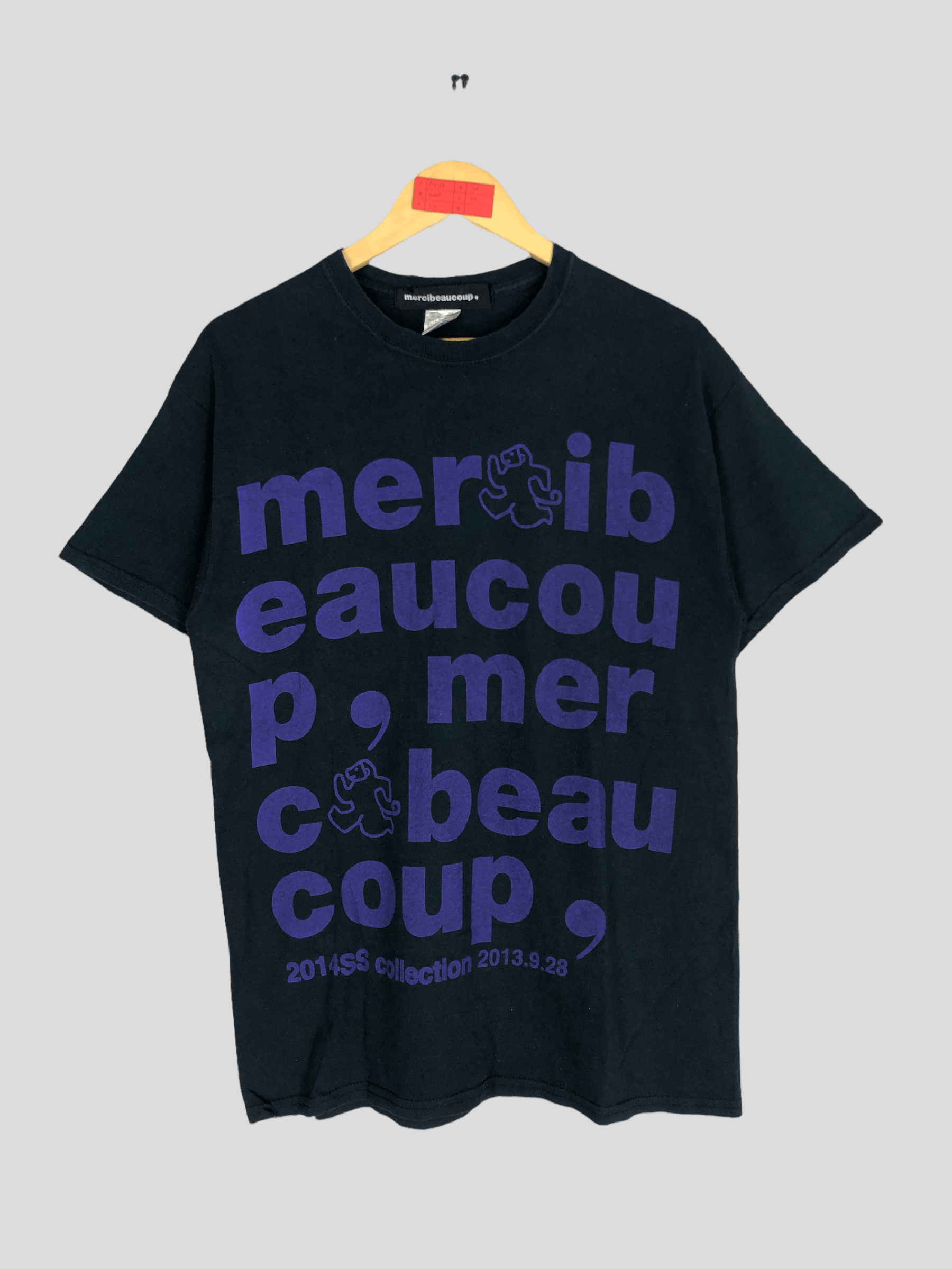 mercibeaucoup - mercibeaucoup， Tシャツ mercibeaucoup,(メルシーボークー)の「メルシーボークー、 / B