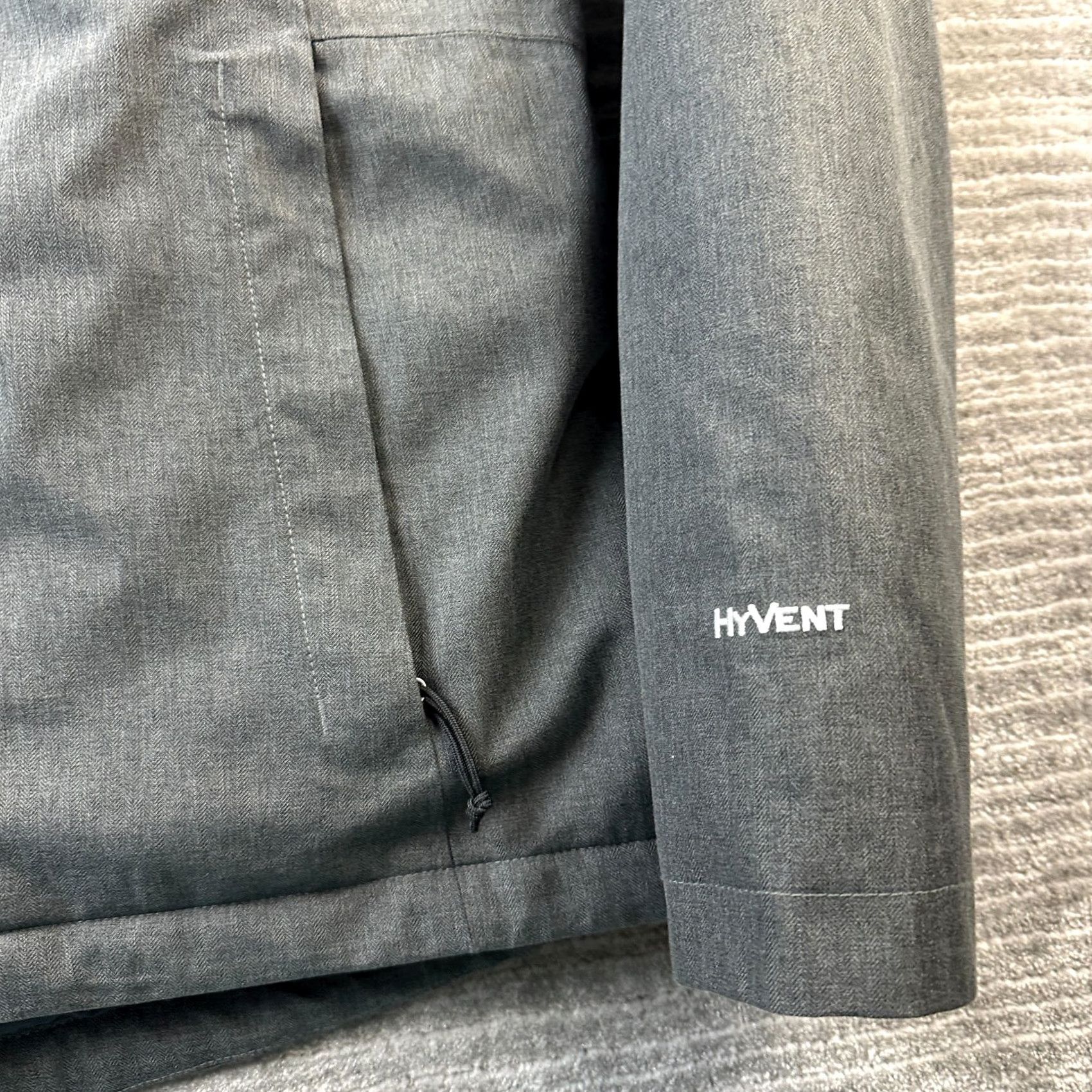The North Face The North Face Jacket Womens Small Gray Inlux Insulated Hyvent Parka Size S / US 4 / IT 40 - 4 Thumbnail