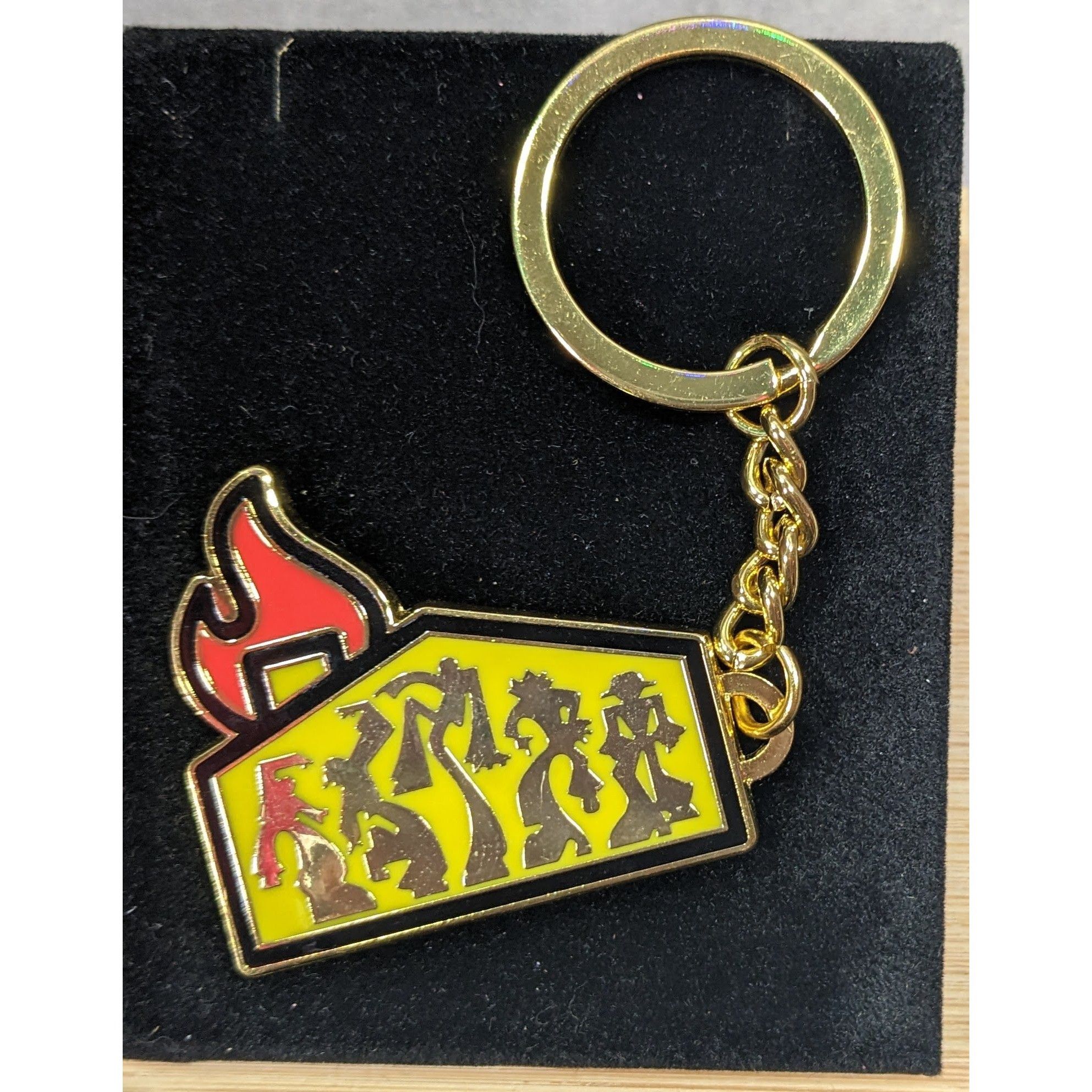 Other Insomniac House Party Yellow And Gold Tone Keychain Size ONE SIZE - 4 Thumbnail