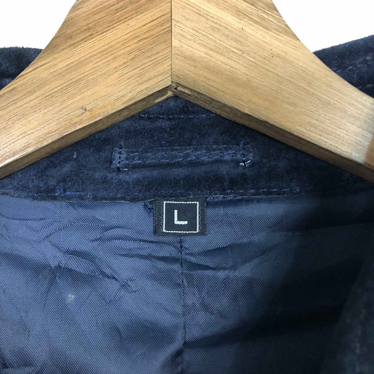 Japanese Brand 📌Vintage Chore Leather Jacket Jubian Blanket Issey Miyake Size US L / EU 52-54 / 3 - 18 Thumbnail