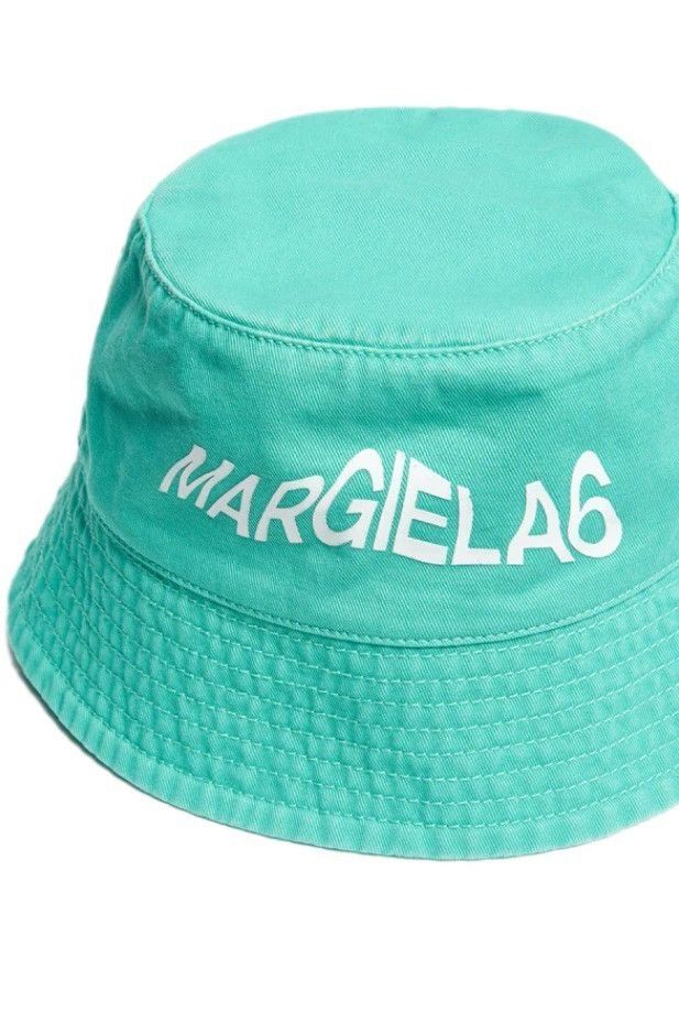 Maison Margiela !DS! SS23 Maison Margiela "Margiela" Logo Green Panama Size ONE SIZE - 2 Thumbnail