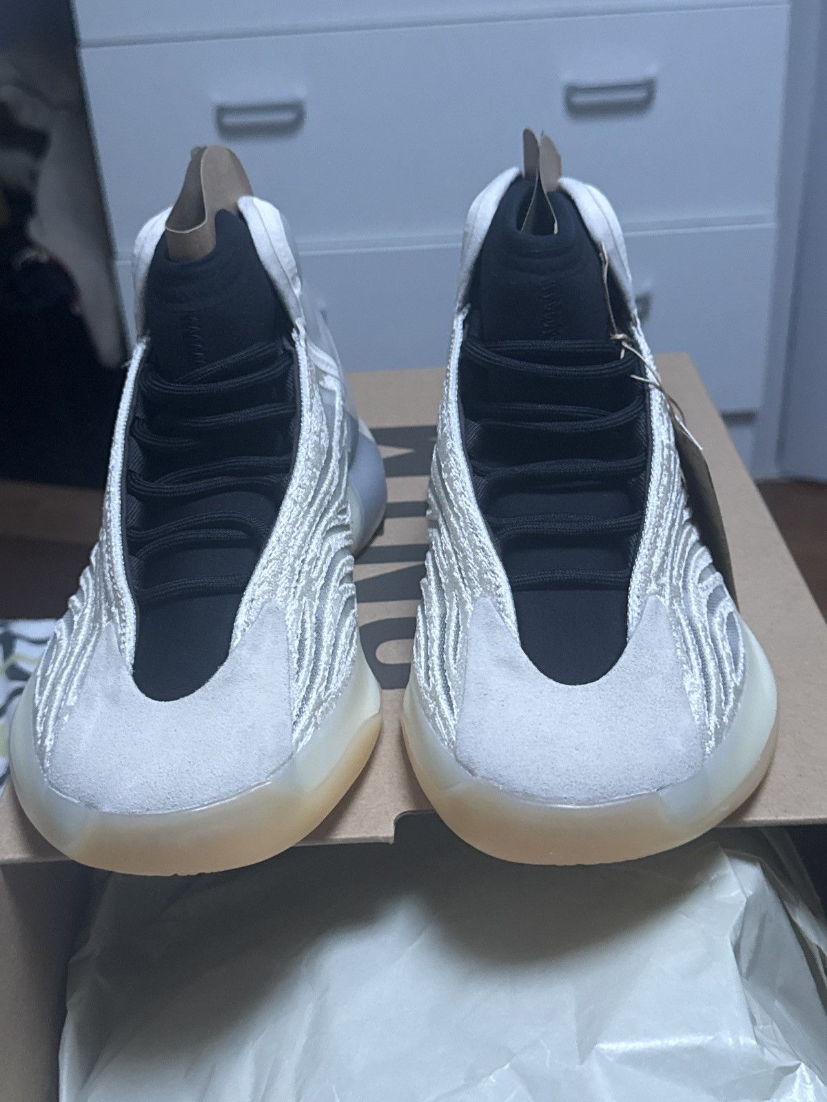 Adidas × Yeezy YZY QNTM Mist Slate Size US 9.5 / EU 42-43 - 3 Thumbnail