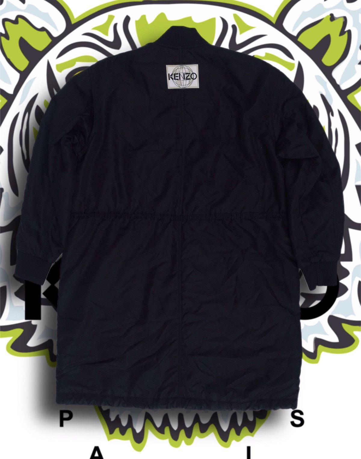 Kenzo Kenzo Paris Parka Jacket Womens Full ZIp Coat Long bomber Size S / US 4 / IT 40 - 4 Thumbnail
