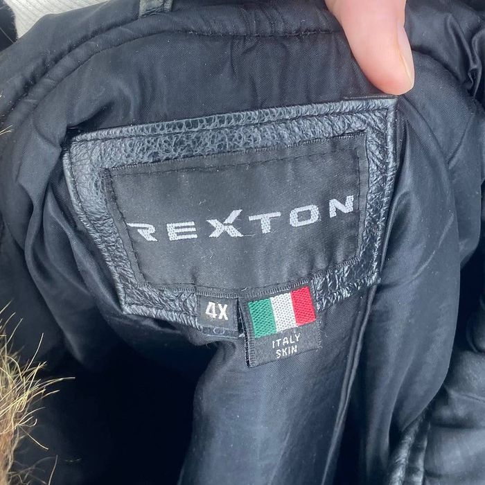 Vintage Rexton Leather Puffer Coat Grailed