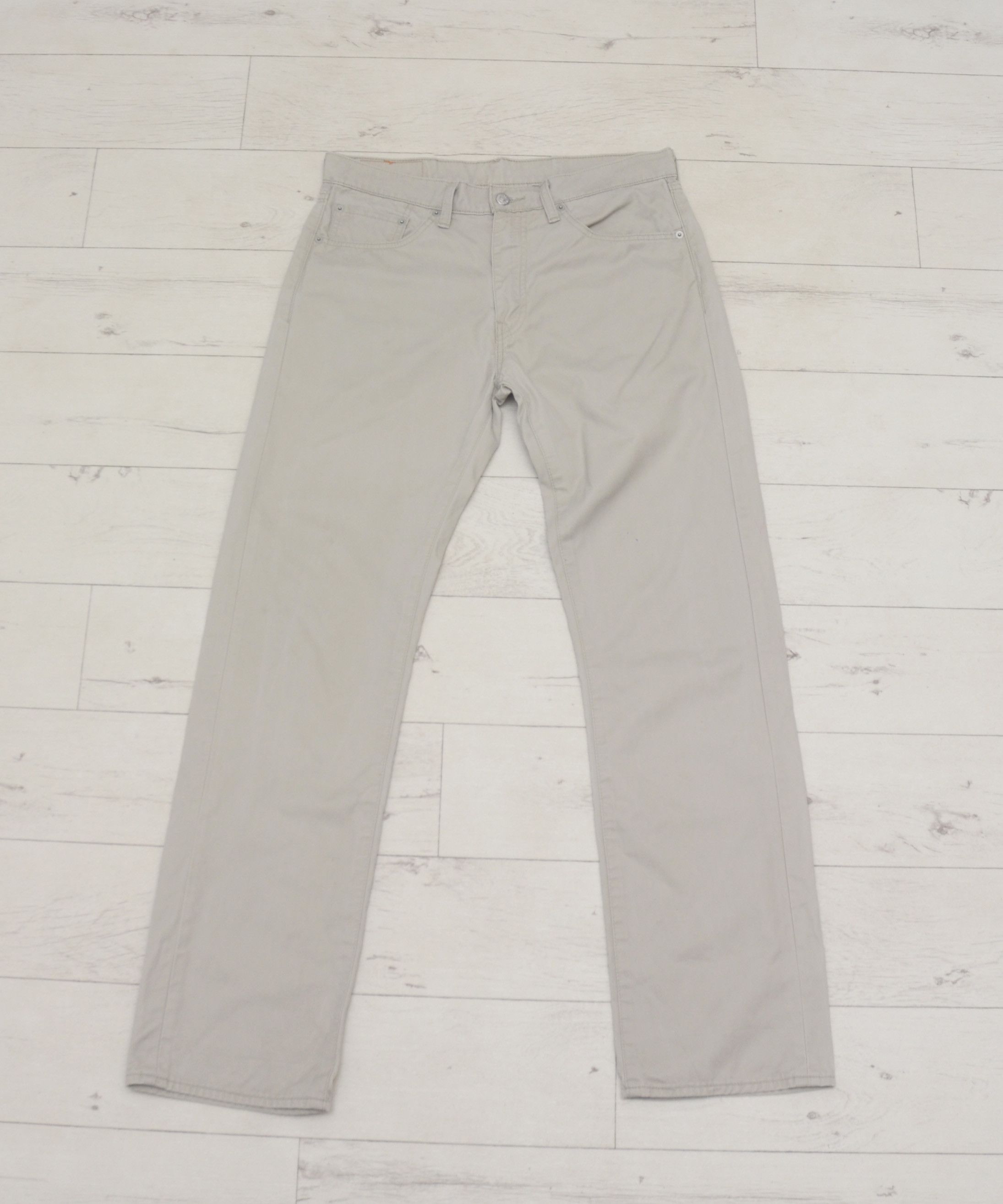 Vintage Levis 505 Denim Pants Beige Jeans L655 White Label