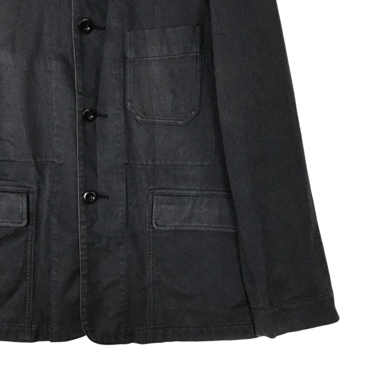 Margaret Howell 💥 MHL MARGARETT HOWELL SHAWL COLAR NAVY JACKET Size US M / EU 48-50 / 2 - 4 Thumbnail