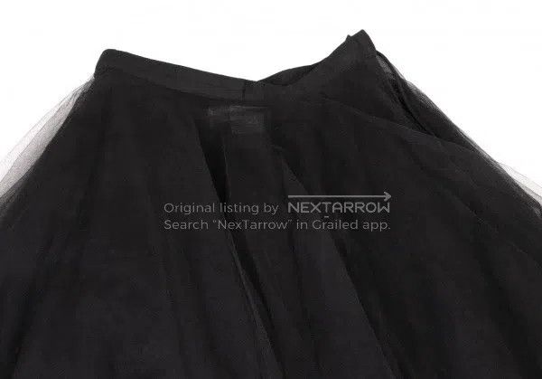 Comme des Garcons Comme Des Garcons size S Black Retro Puffy Skirt Size 22" - 4 Thumbnail