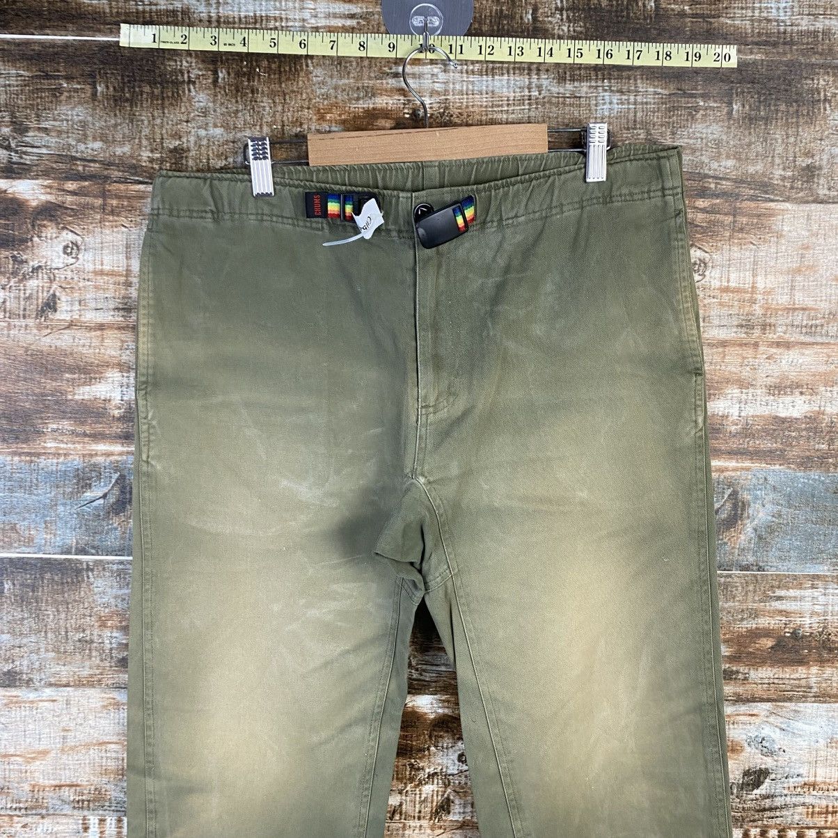 Chums DL Chums Green Casual Pants #C1154 Size US 31 - 4 Thumbnail