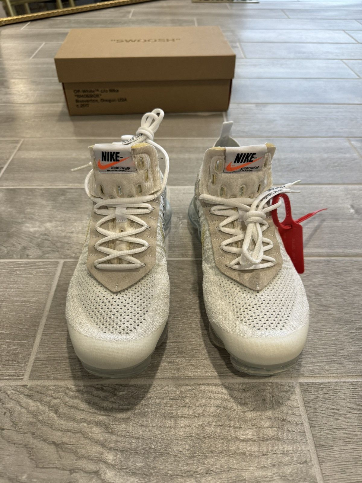 Nike × Off-White Nike x OFF WHITE Air Vapormax Size US 9.5 / EU 42-43 - 5 Thumbnail