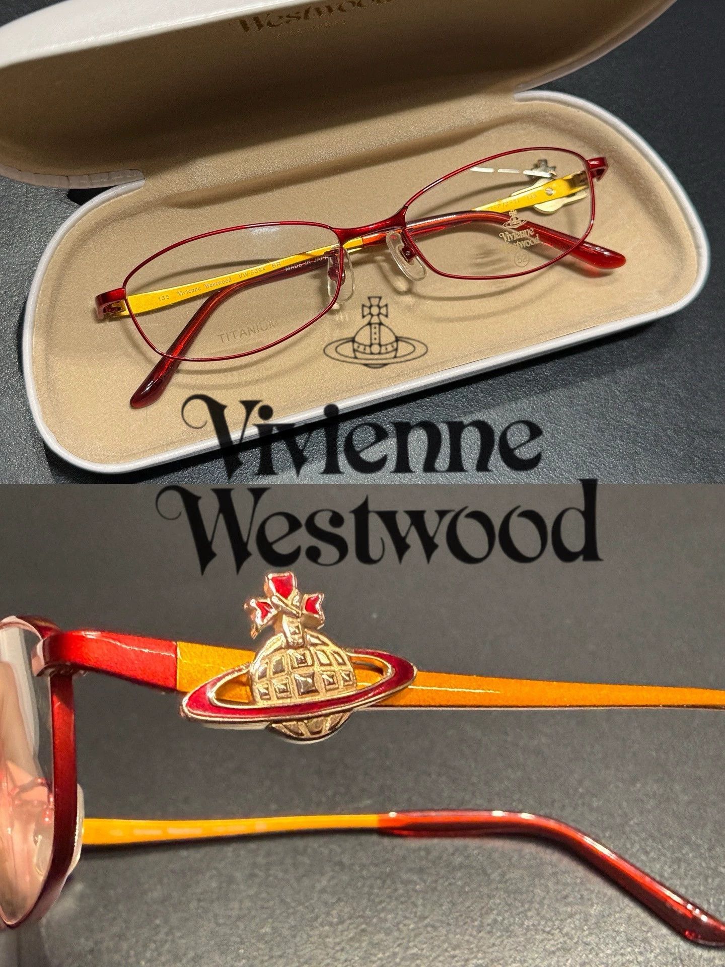 Vivienne Westwood Vivienne Westwood Sun RX 01 Red-Tartan Square