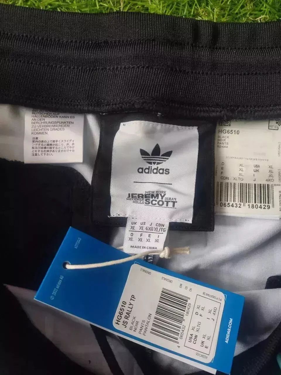 Adidas × Jeremy Scott SET Adidas x Jeremy Scott Rally Track Jacket + Pants UNISEX Size US XL / EU 56 / 4 - 9 Thumbnail