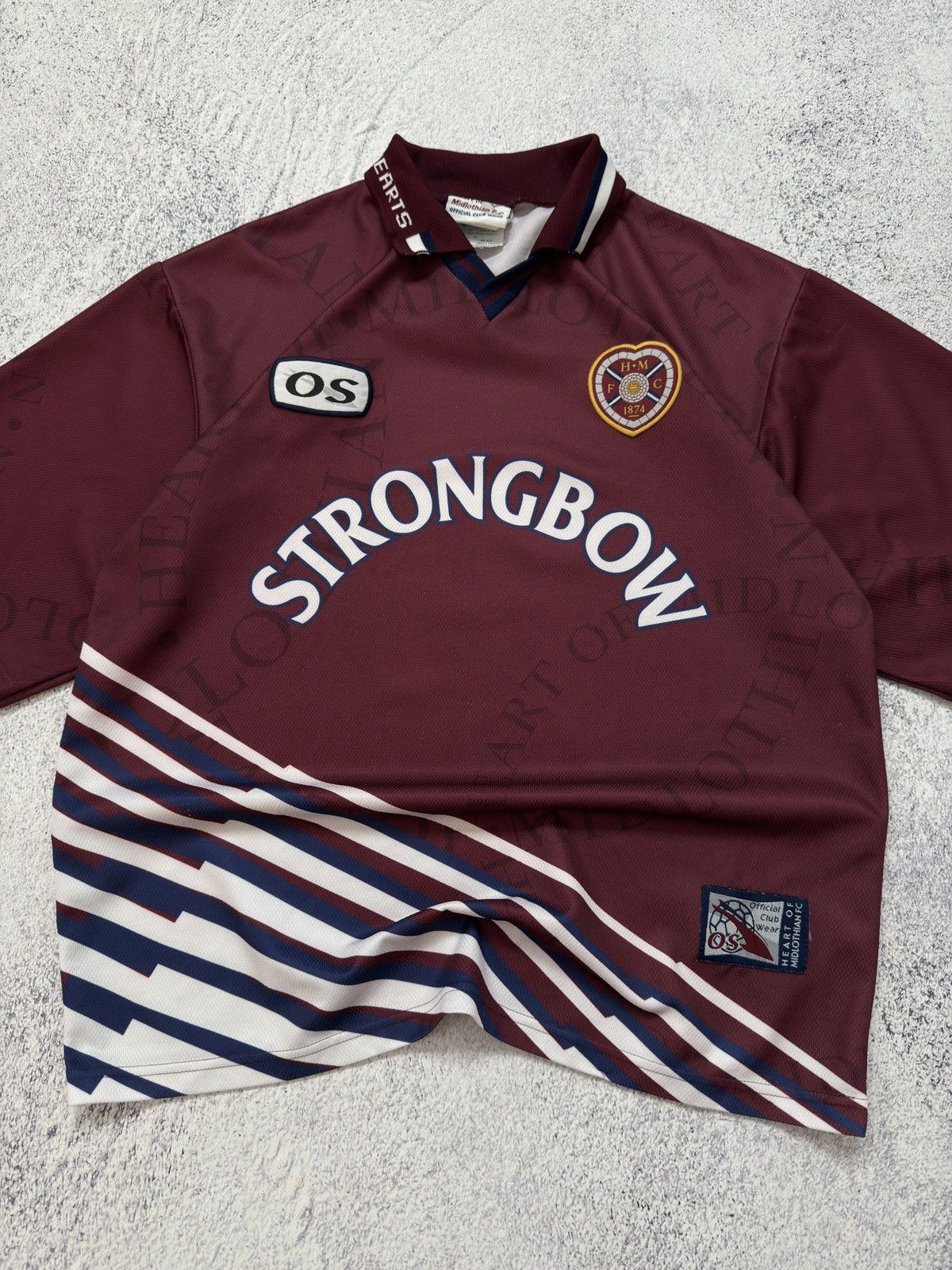 Other 1998 HEART OF MIDLOTHIAN HOME SOCCER JERSEY FOOTBALL SHIRT Size US L / EU 52-54 / 3 - 4 Thumbnail