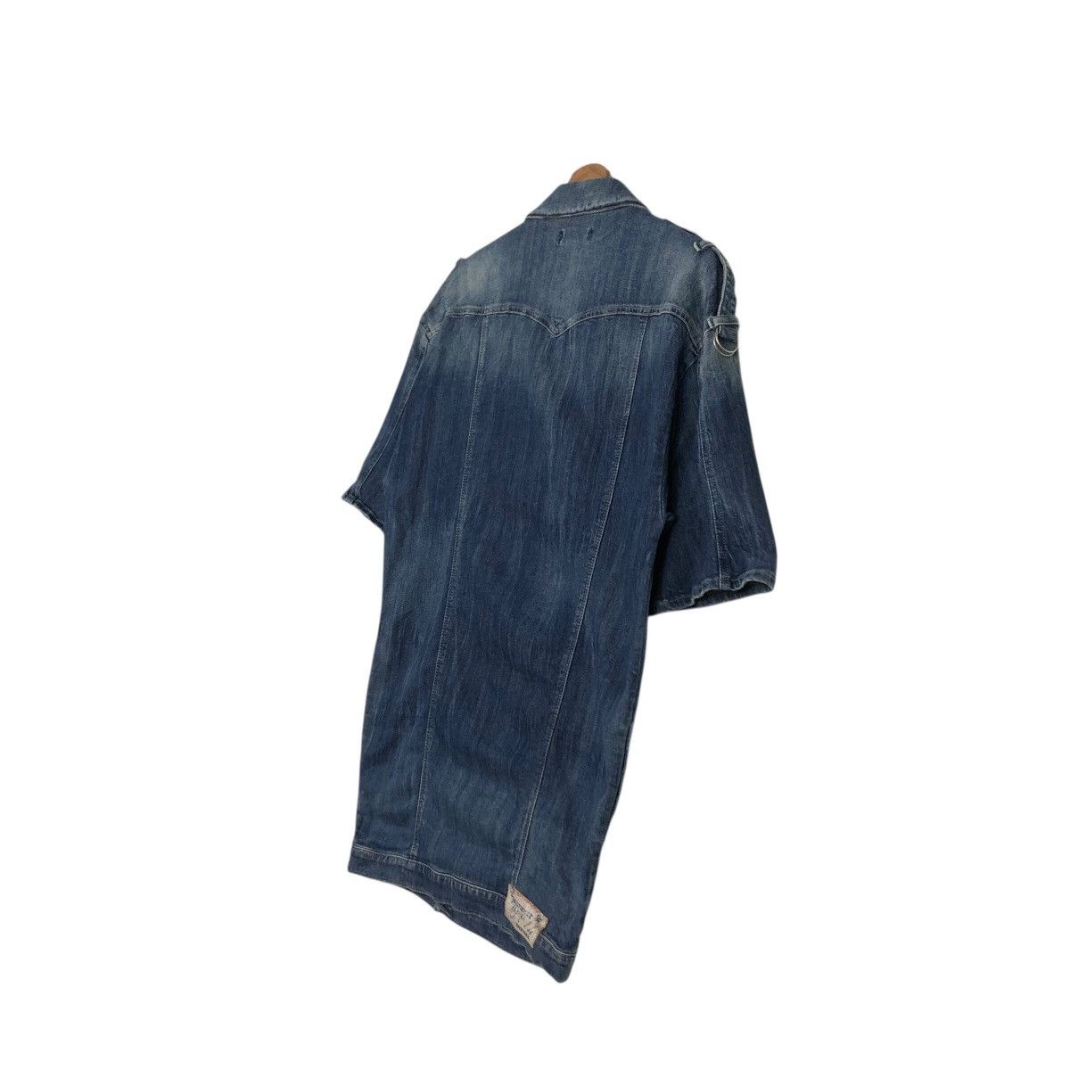 Diesel Diesel Long Sleeve Denim Coat (Short Sleeve) Vintage Wash XS Size US XS / EU 42 / 0 - 13 Thumbnail