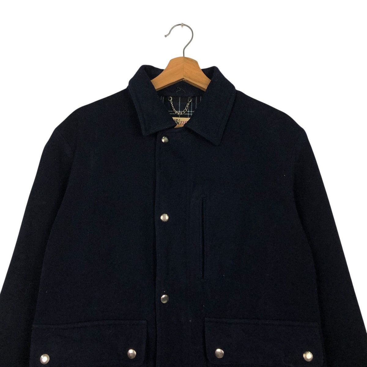 Japanese Brand WOOL HUNTING BLANKET JACKET TARTAN SCOTCH HOUSE ISSEY MIYAKE Size US S / EU 44-46 / 1 - 6 Thumbnail
