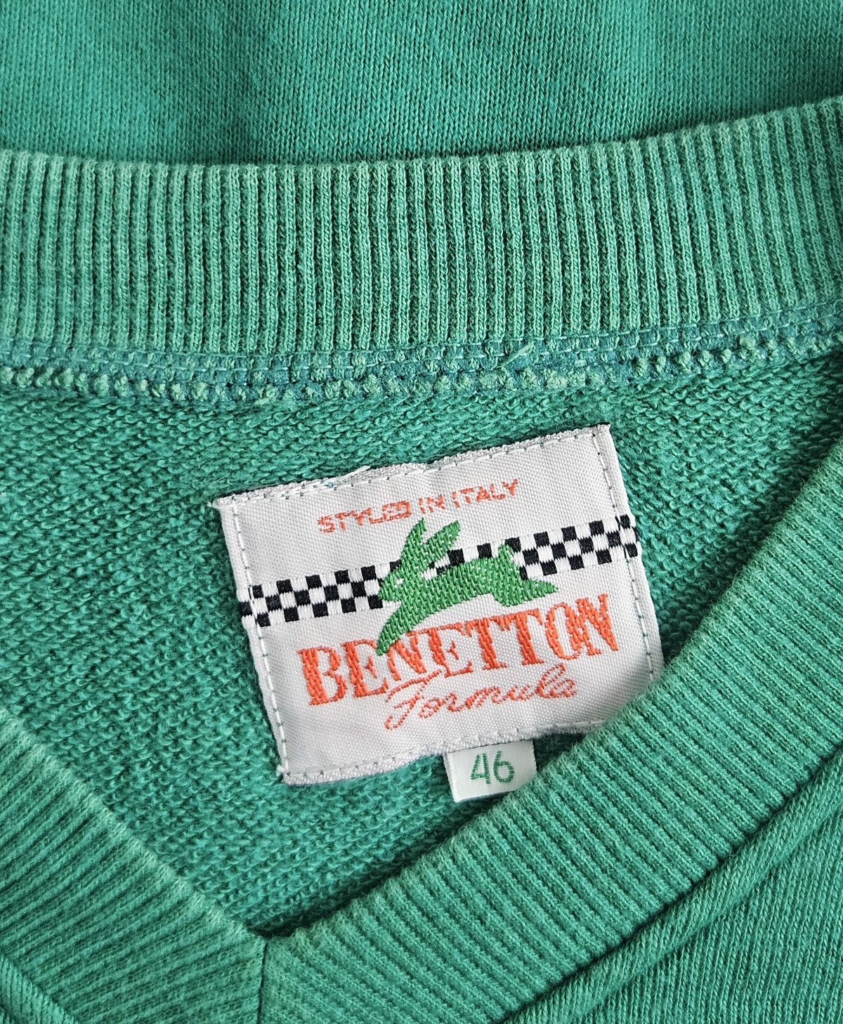 Benetton Vintage Benetton Formula 1 Championship 90s Sweatshirt Size US S / EU 44-46 / 1 - 4 Thumbnail