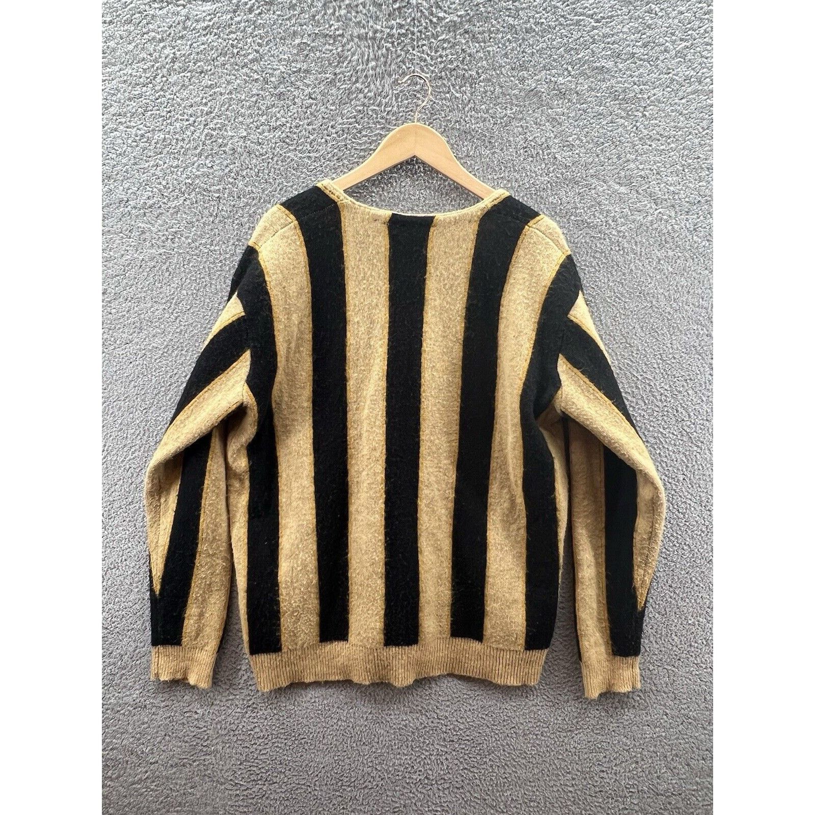 Other Stussy Vertical Striped Gold Black Cardigan Men’s Size XL Size US XL / EU 56 / 4 - 2 Thumbnail