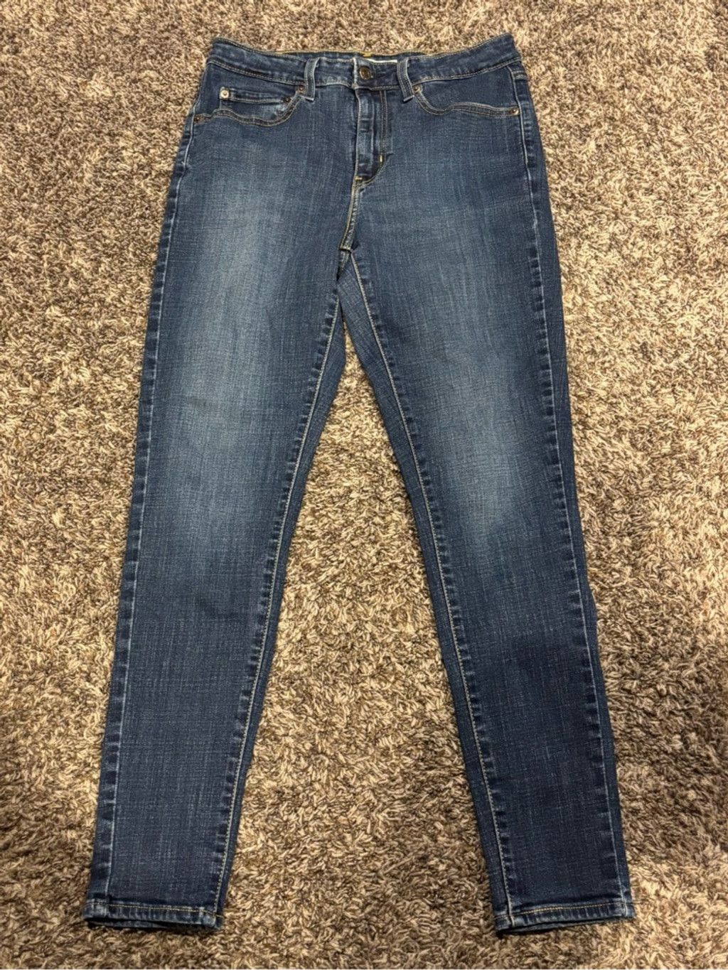 Levi's Levi's Women's 721 High Rise Skinny Jeans Size 30" / US 8 / IT 44 - 4 Thumbnail