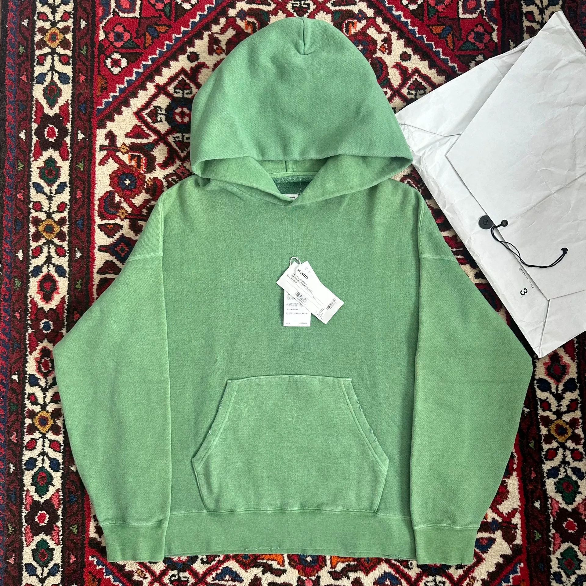 Visvim visvim jumbo hoodie in green color Size US M / EU 48-50 / 2 - 1 Thumbnail