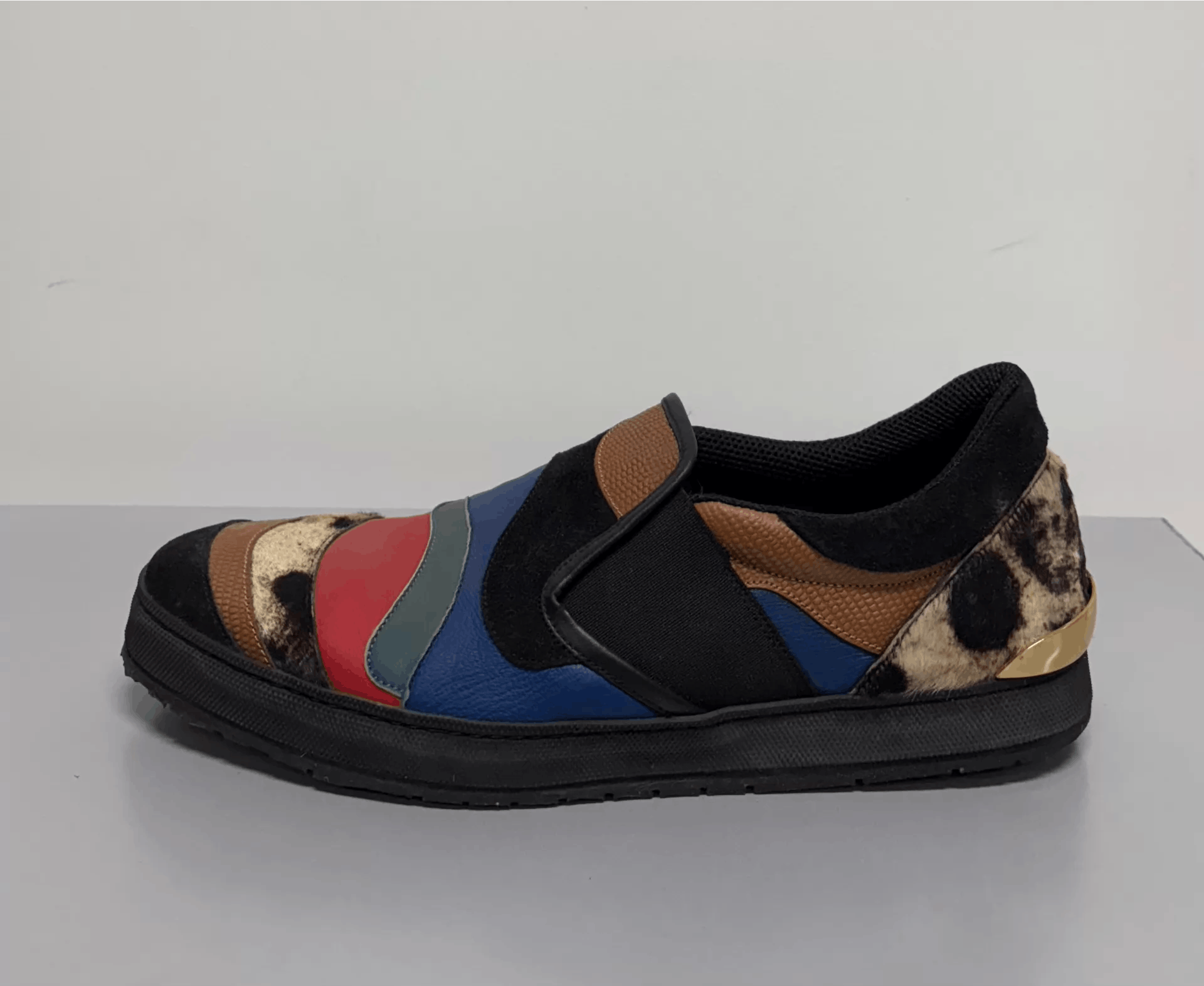 Roberto Cavalli Grounds Sneakers with Cushioned Platform Sole。Ｑ21 Size US 8 / EU 41 - 6 Thumbnail