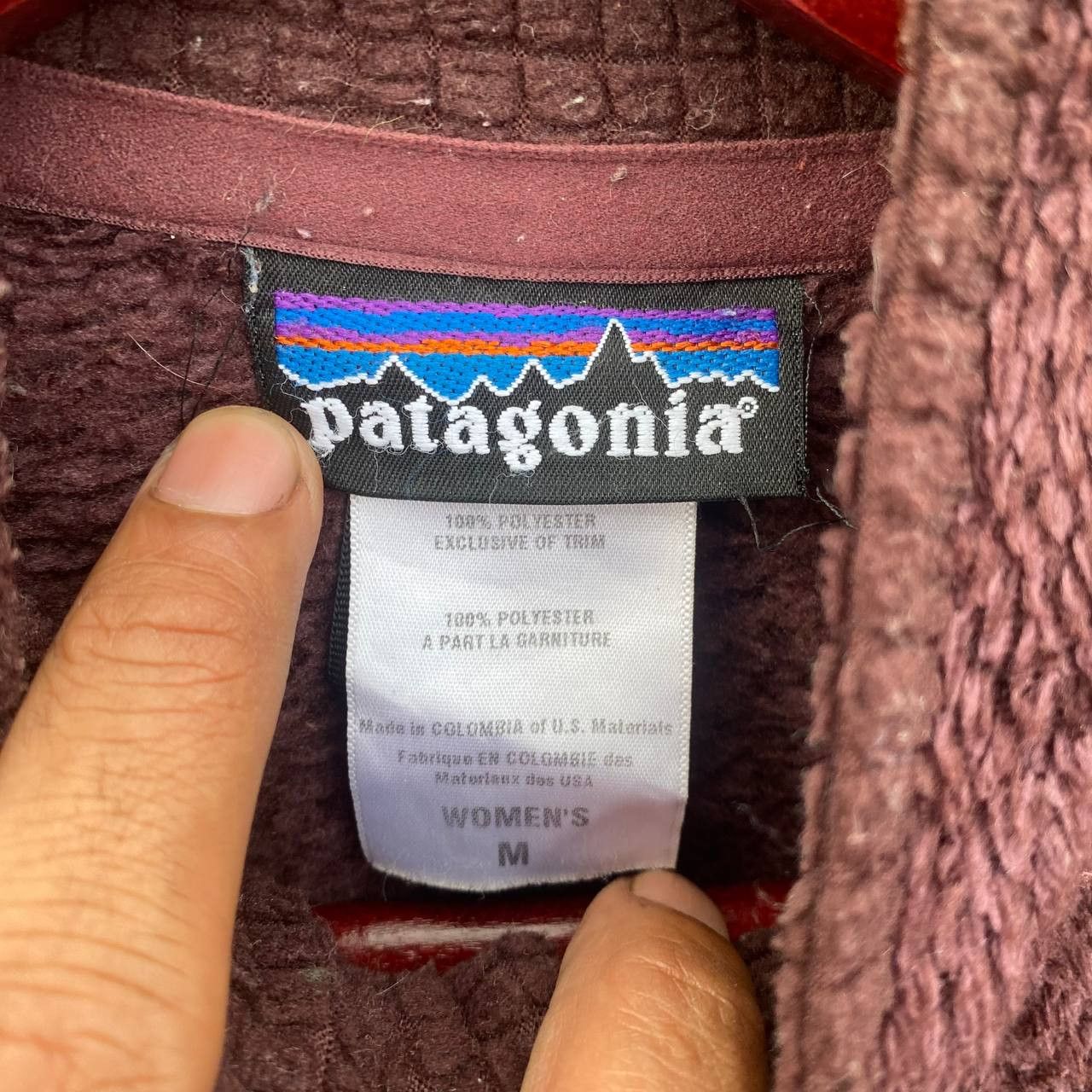 Patagonia × Polartec × Vintage Vintage PATAGONIA Women X Polartec Fleece Zipper Jacket Size M / US 6-8 / IT 42-44 - 2 Thumbnail
