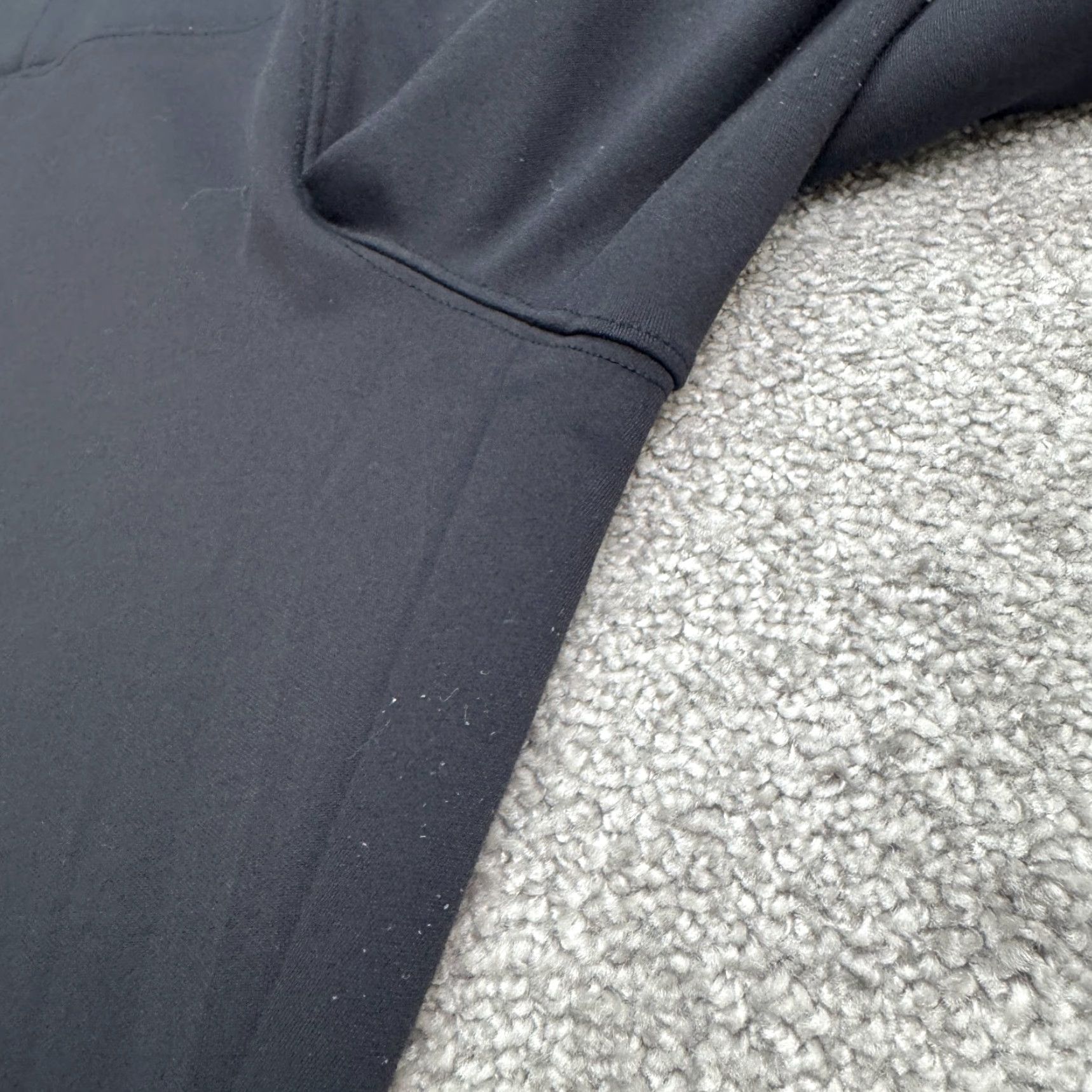 Athleta VINTAGE Athleta Delancey Moto Leggings Womens M Black High Rise Pocket Active Size 32" / US 10 / IT 46 - 5 Thumbnail