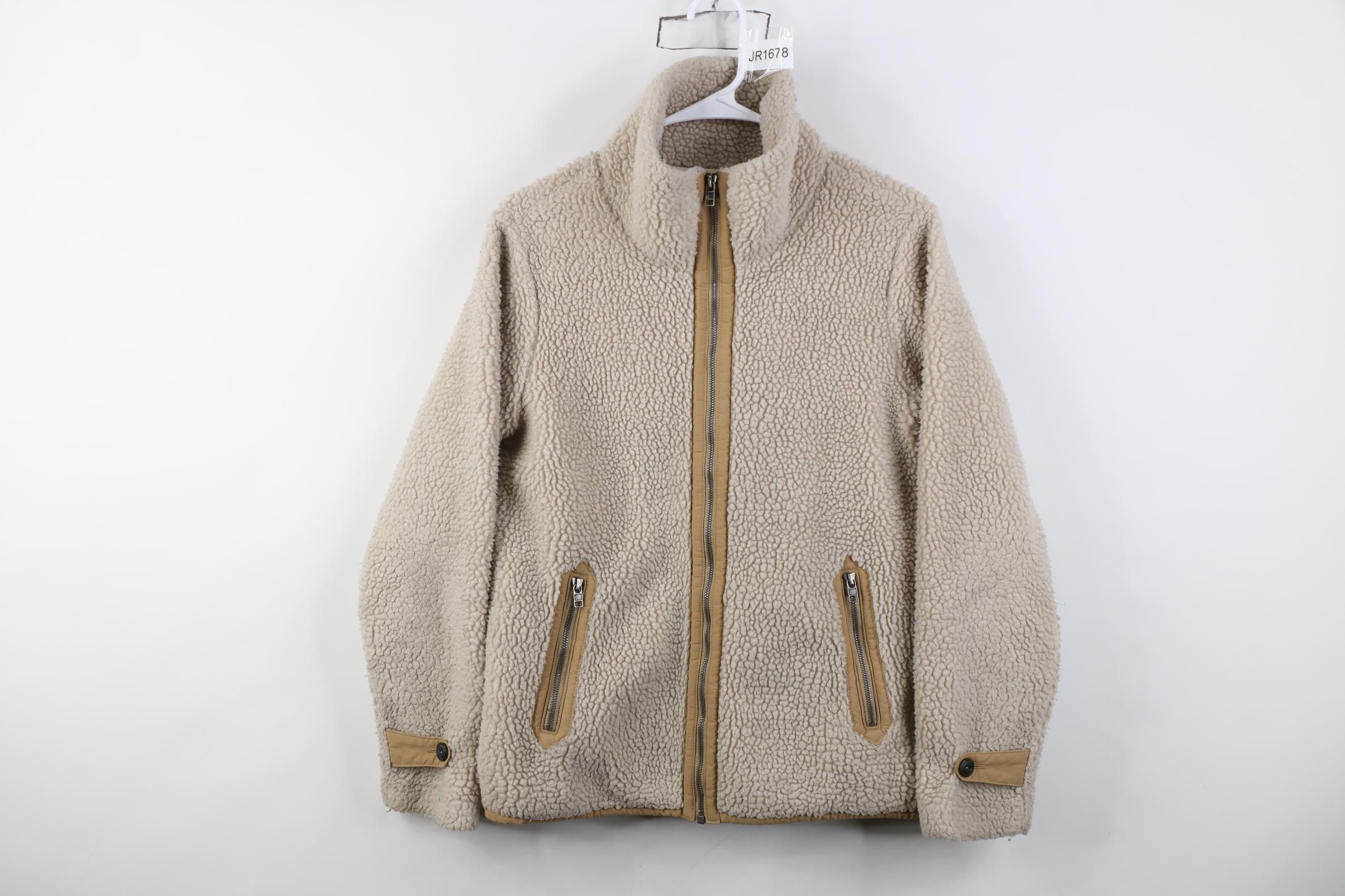 Patagonia Patagonia Pile Fleece Divided Sky Full Zip Jacket Natural Size M / US 6-8 / IT 42-44 - 1 Thumbnail