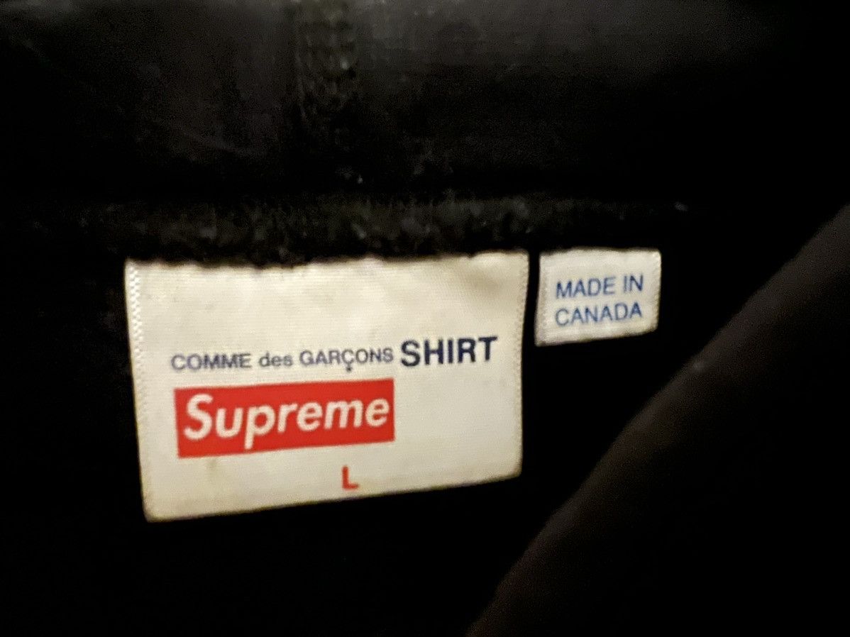 Comme des Garcons × Supreme Supreme Comme Des garcon Hoodie. L Size US L / EU 52-54 / 3 - 3 Thumbnail