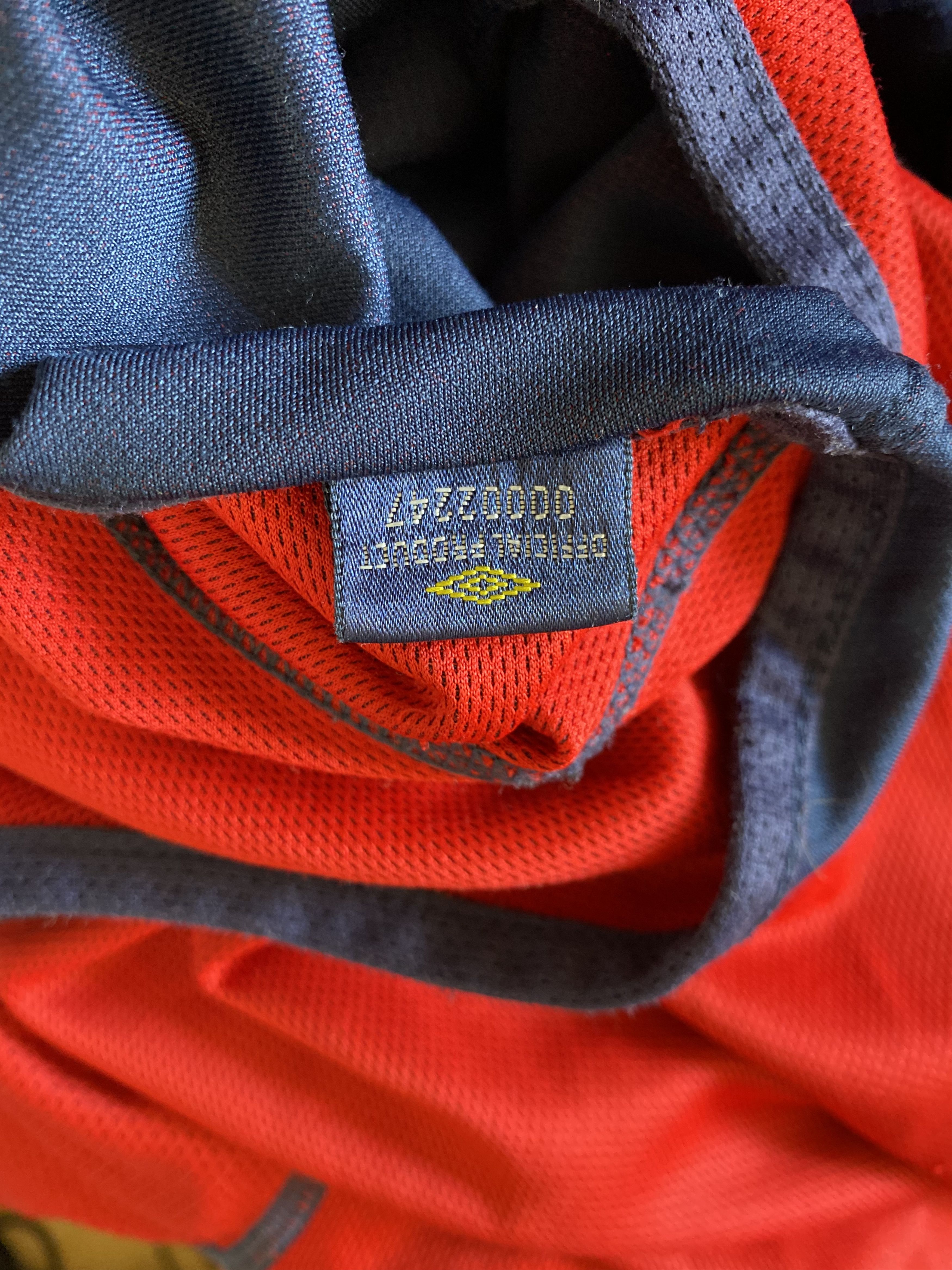 Umbro Vintage ENGLAND - 2002 - Umbro - L/XL - UNIQUE Size US XL / EU 56 / 4 - 5 Thumbnail