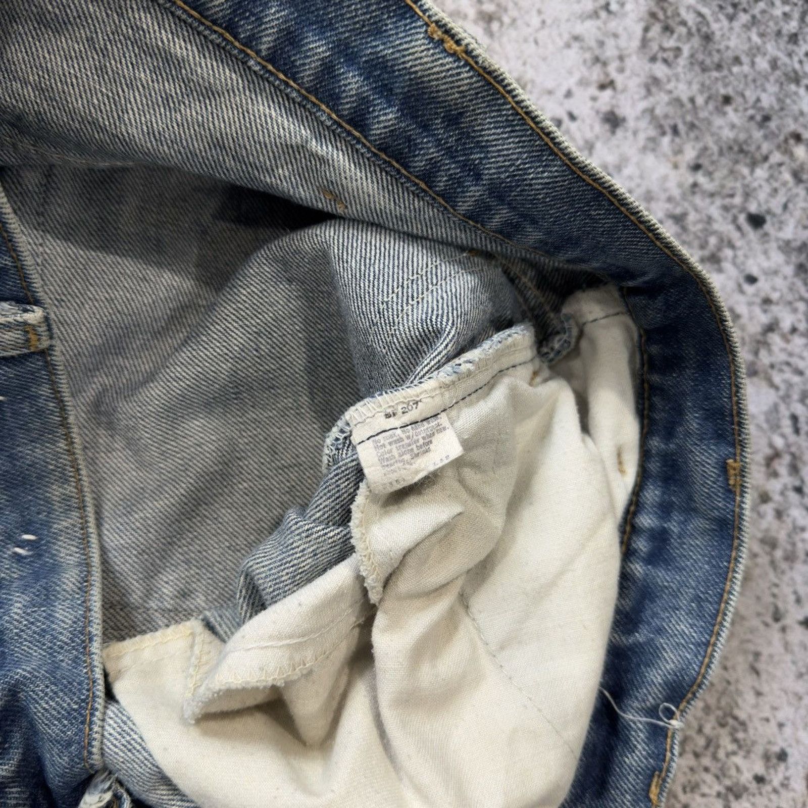 Levi's Vintage 70s Levi's 646 Orange Tab Flare Bellbottom Jeans Size US 34 / EU 50 - 8 Thumbnail
