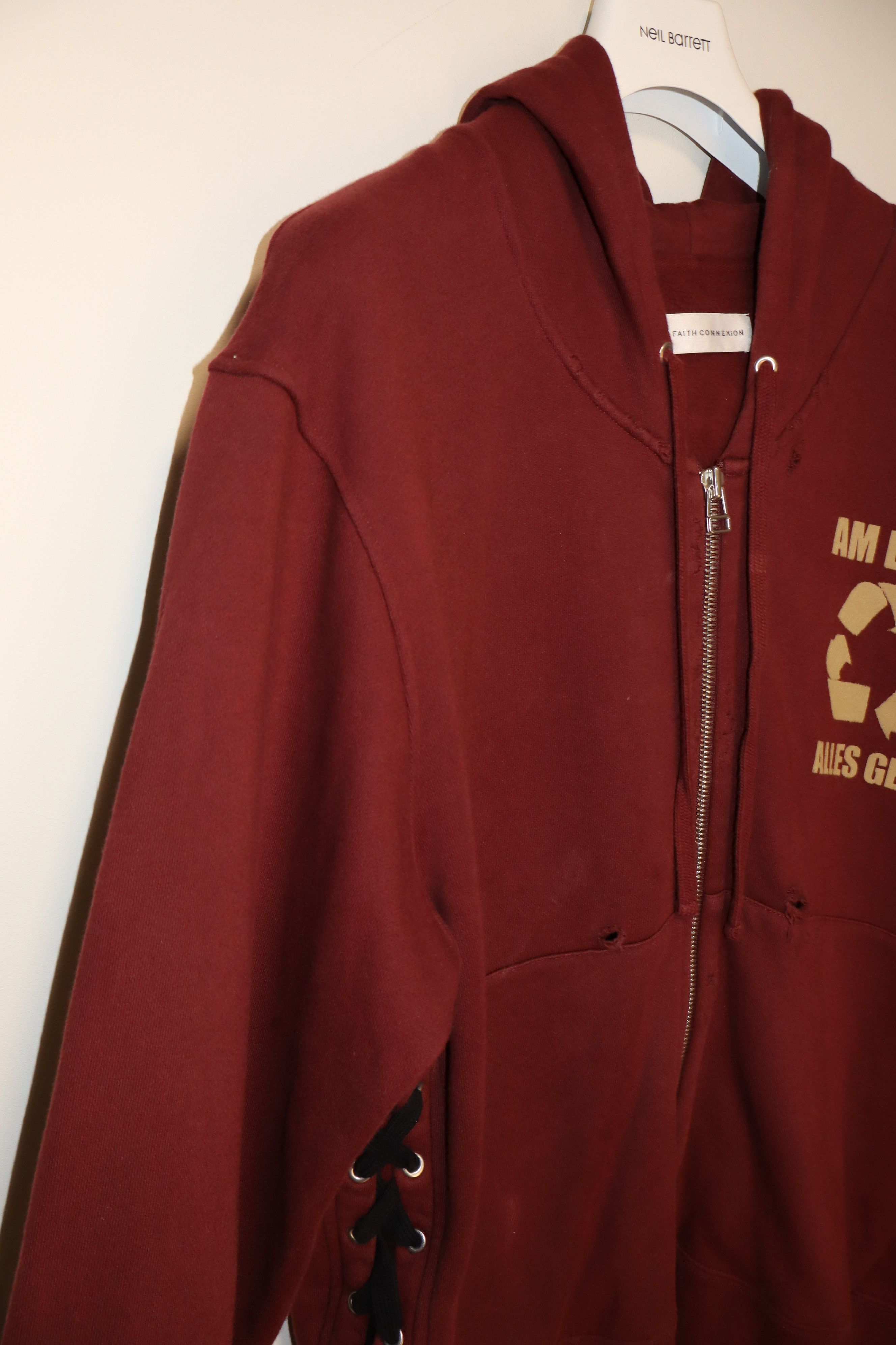 Faith Connexion Oversized laced hoodie Size US XS / EU 42 / 0 - 8 Thumbnail