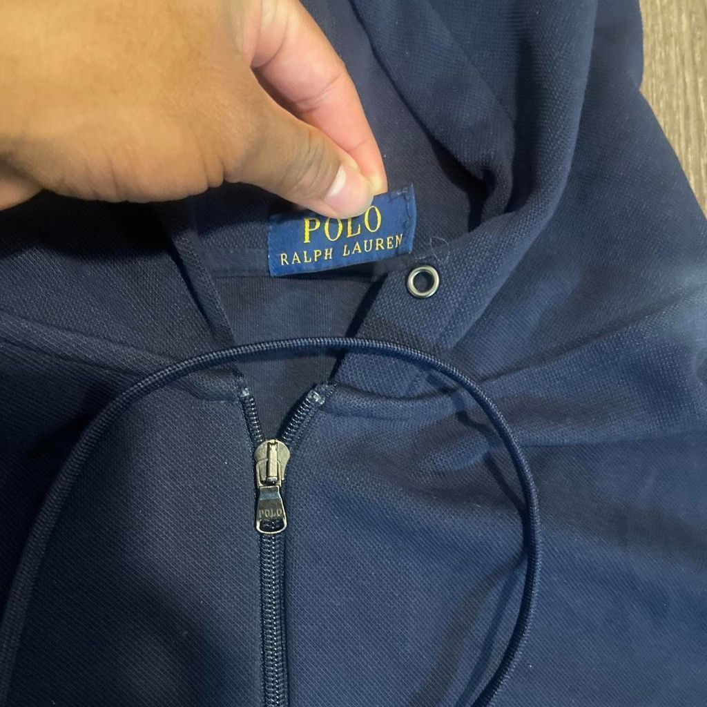 Polo Ralph Lauren Ralph Lauren Mens Full Zip Hoodie Navy size XL Size US XL / EU 56 / 4 - 4 Thumbnail