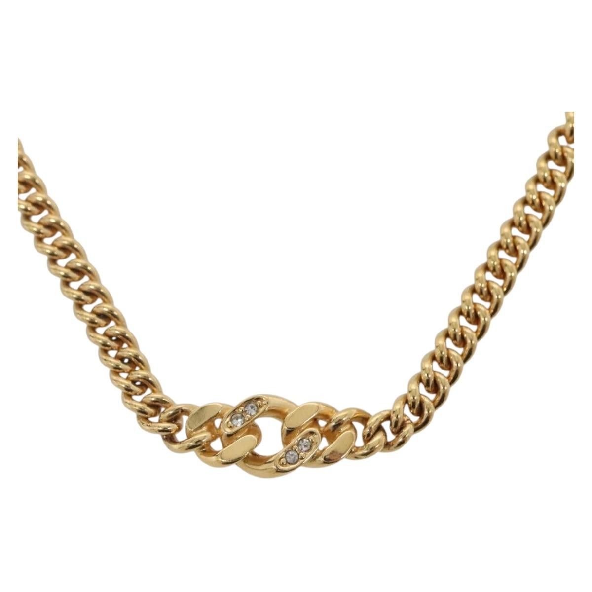 Dior Christian Dior CD Pendant Necklace Gold-plated Size ONE SIZE - 1 Thumbnail