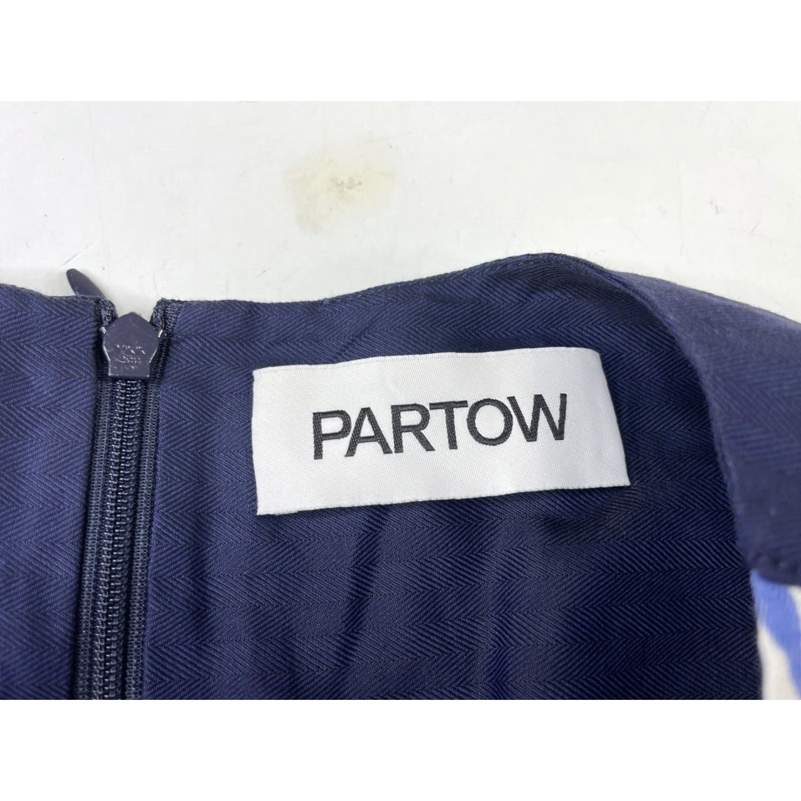 Partow Partow Shirt Women’s 6 Multicolor Striped Patchwork Blouse USA 100% Cotton Womens Size M / US 6-8 / IT 42-44 - 3 Thumbnail