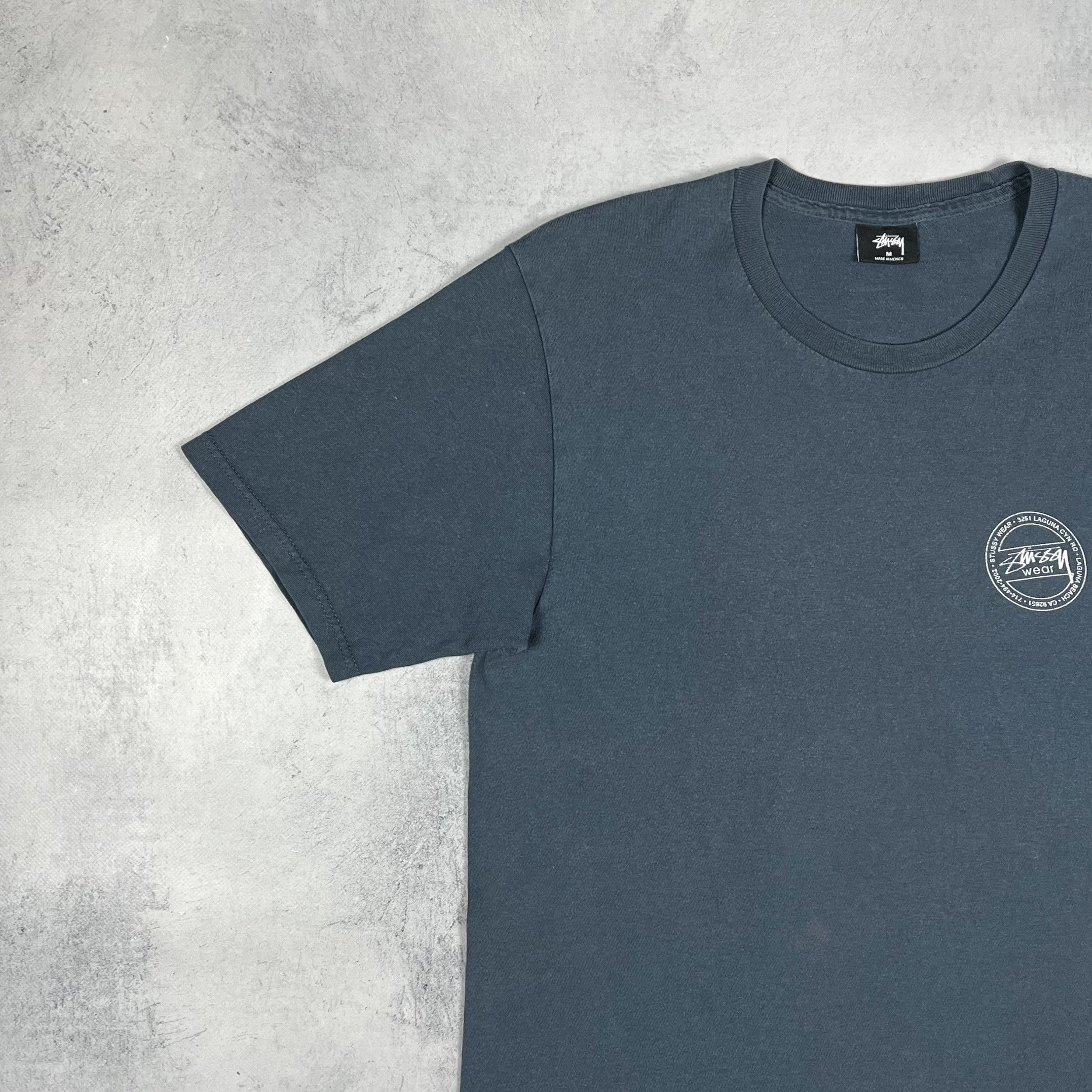 Stussy Vintage Stussy Wear Y2K Big Logo Faded T Shirt 00’s Size US M / EU 48-50 / 2 - 13 Thumbnail