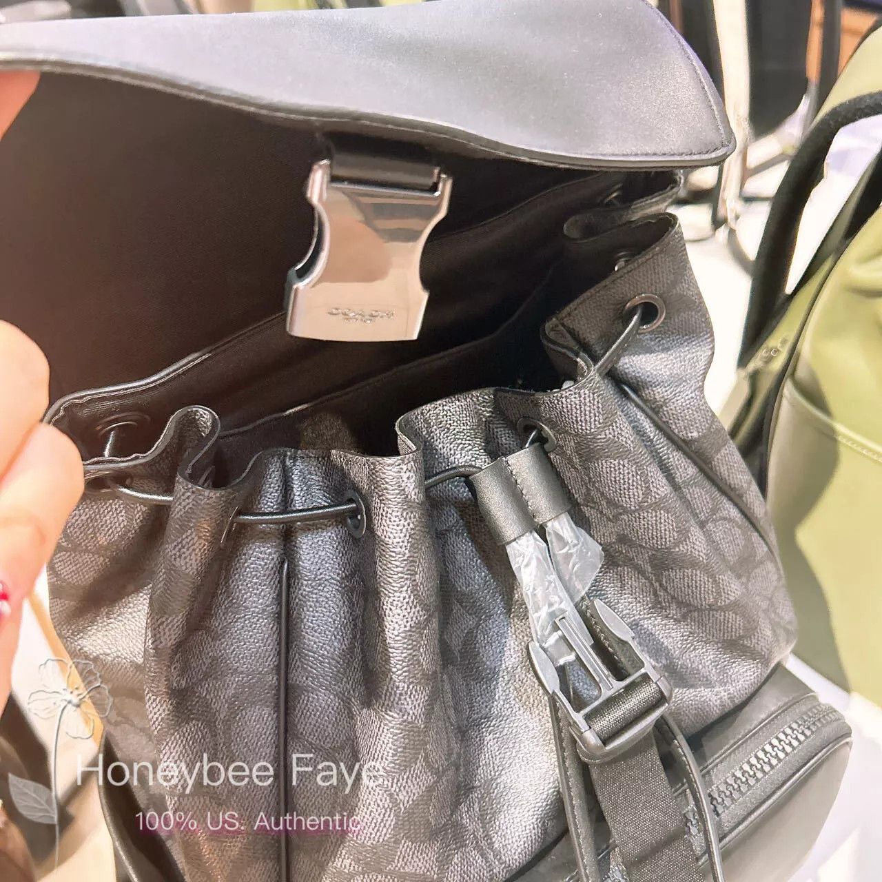 Coach Gunmetal/Charcoal/Black CT707 Size ONE SIZE - 4 Thumbnail