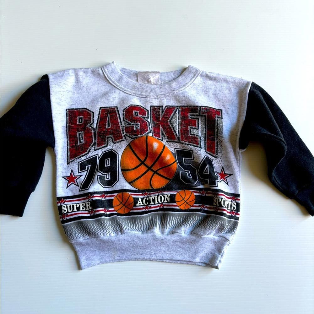 Designer Vintage Basketball Crewneck Size US XXS / EU 40 - 1 Thumbnail