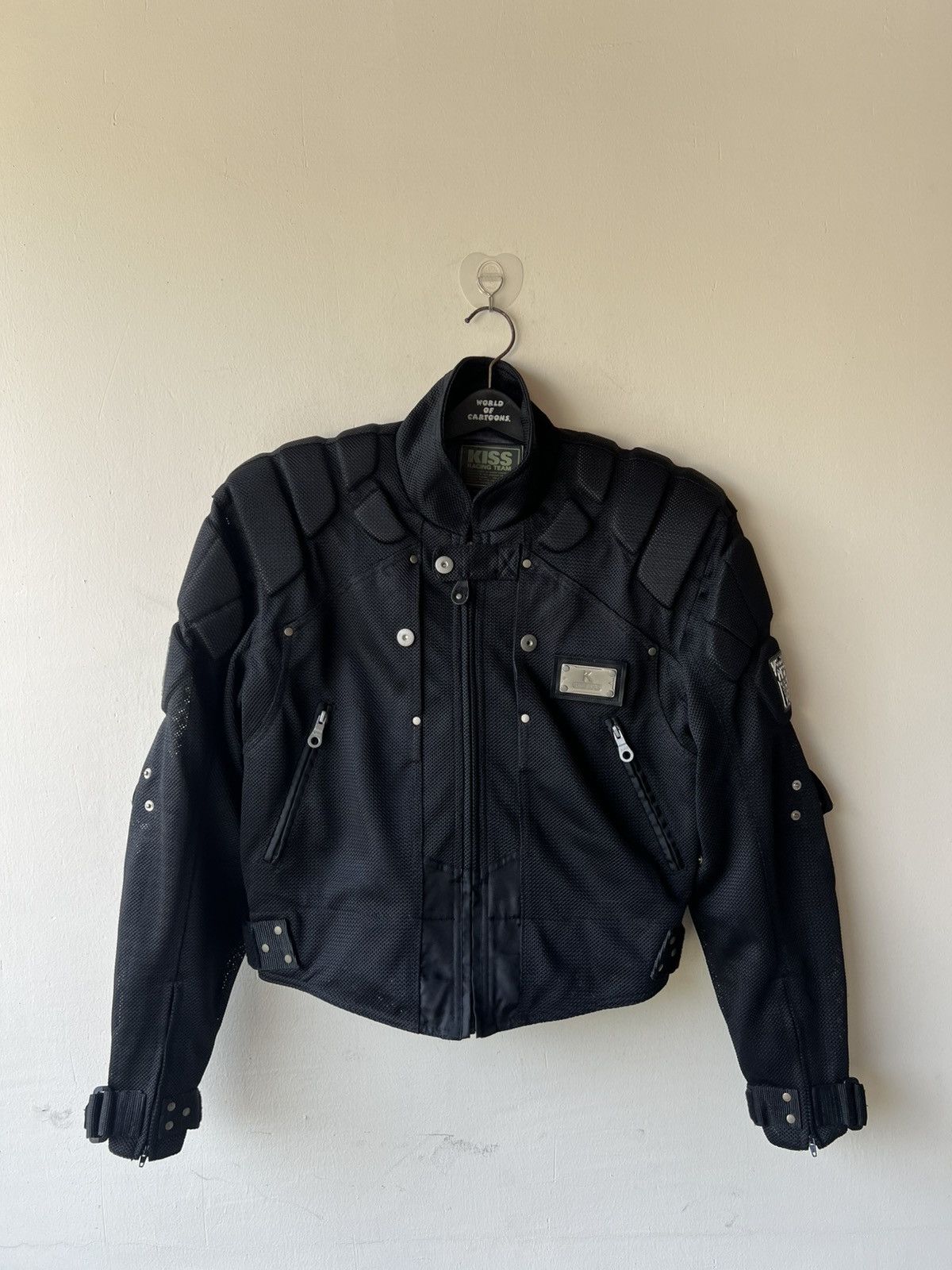 Kadoya 2000s Kiss Racing Team Japan Street Drager Padded Jacket Size US M / EU 48-50 / 2 - 2 Thumbnail