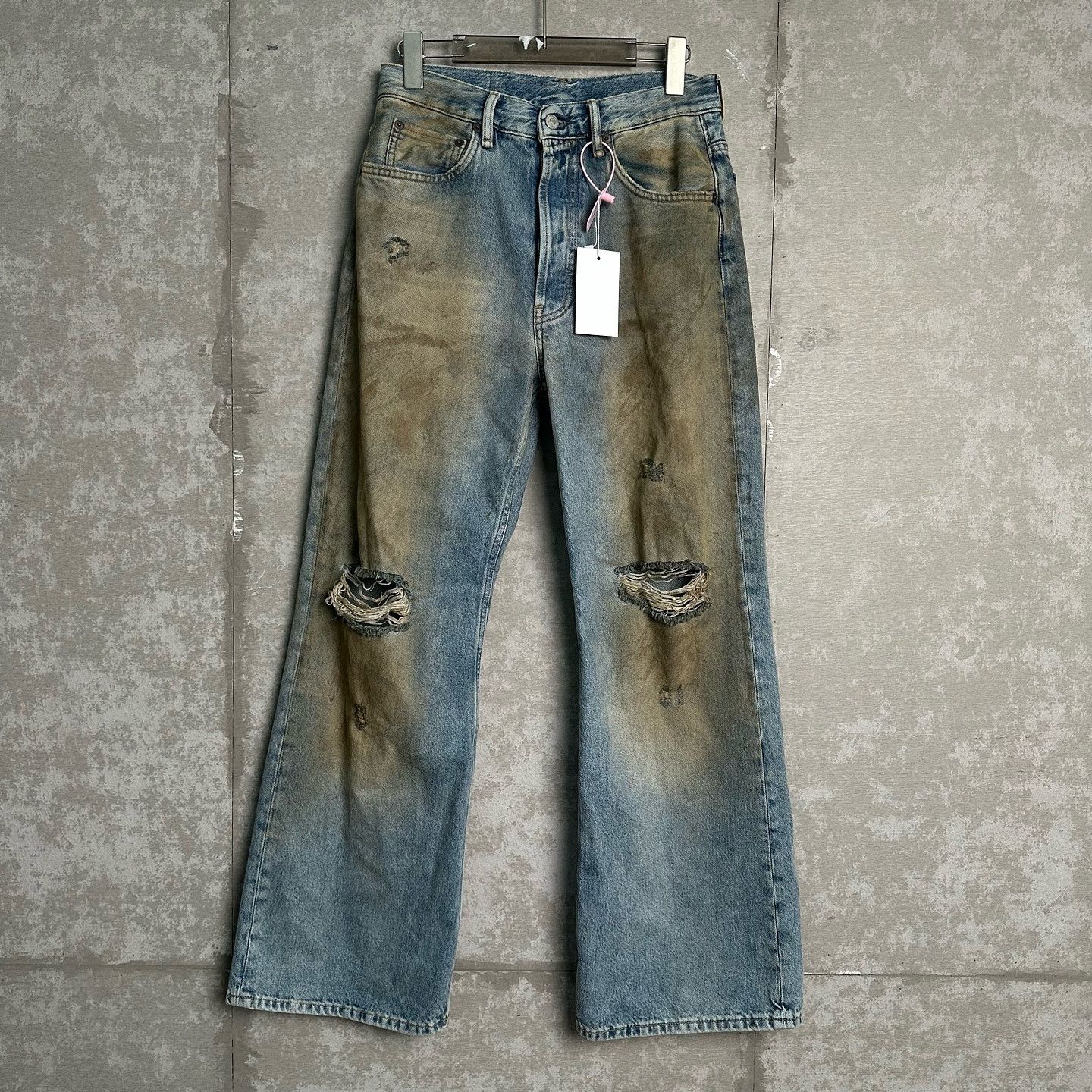 Acne Studios Acne Studios Penicillin Distressed Jeans Size 30 Size US 30 / EU 46 - 1 Thumbnail