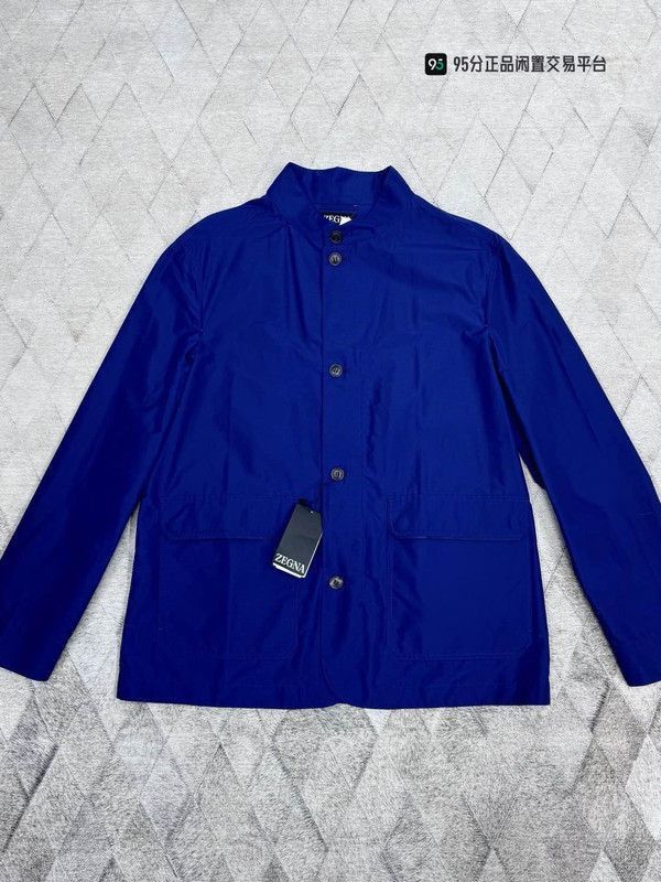 Ermenegildo Zegna Zegna Men's Solid Stand. Size US L / EU 52-54 / 3 - 2 Thumbnail
