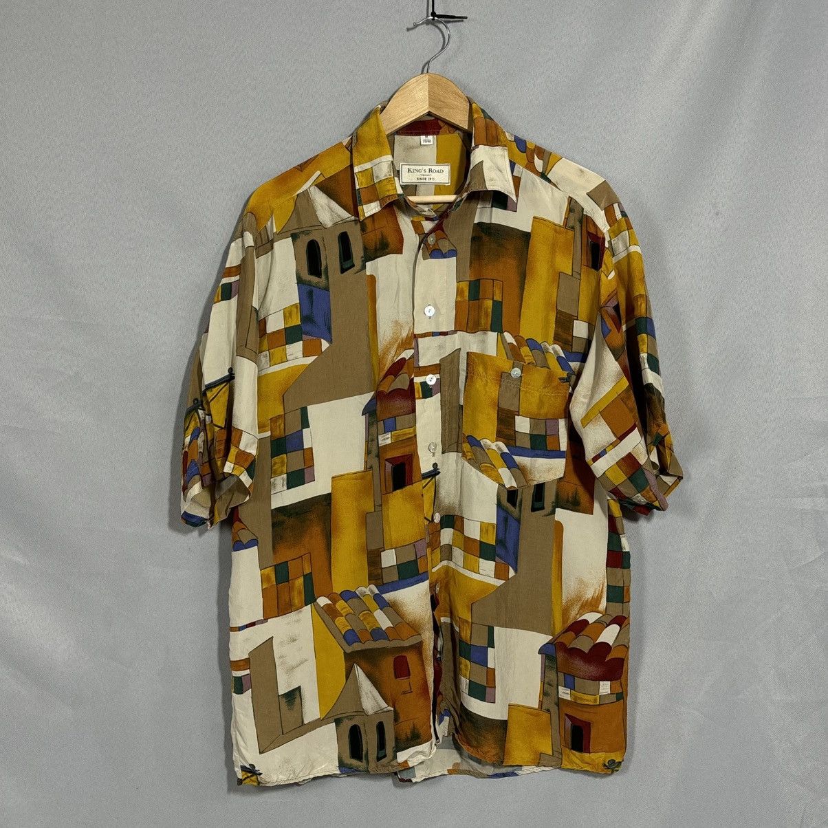Vintage Vintage shirt button up rare medium town Size US M / EU 48-50 / 2 - 1 Thumbnail