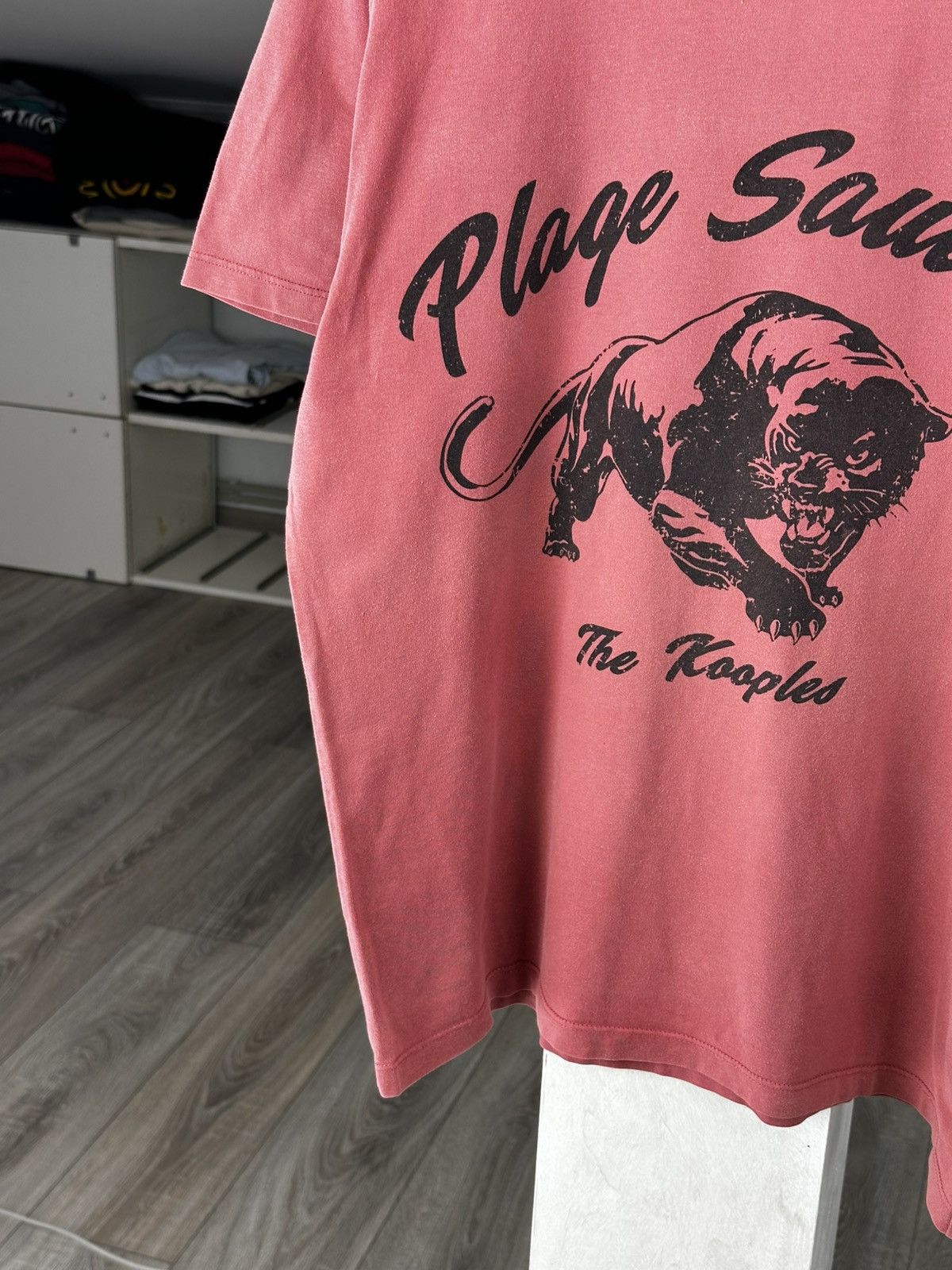 The Kooples The Kooples Paris Printed Panther Tour T-Shirt Size US S / EU 44-46 / 1 - 4 Thumbnail