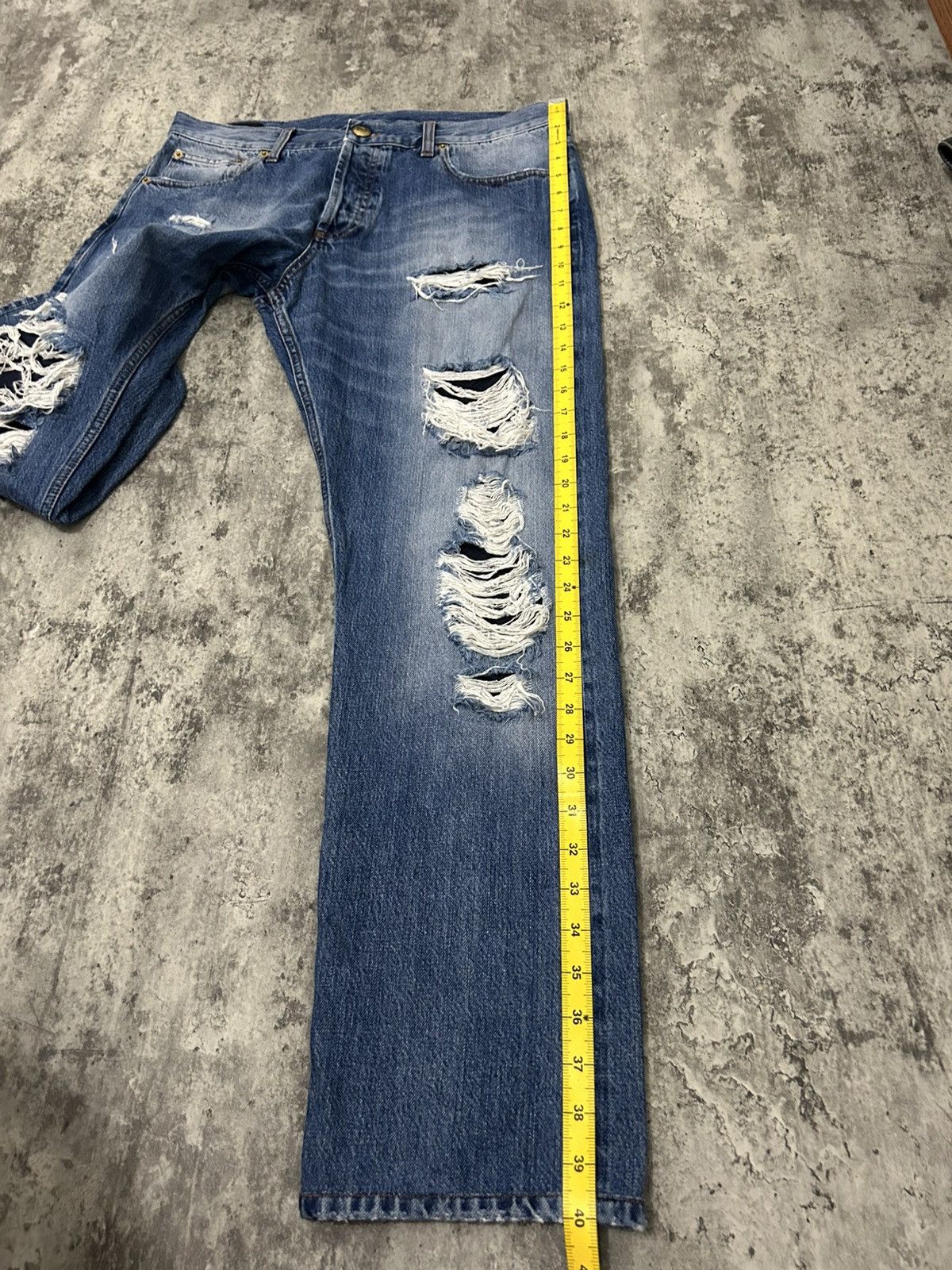 Alexander McQueen Alexander MQueen Style Destroyed Selvedge Jeans Size US 34 / EU 50 - 25 Thumbnail