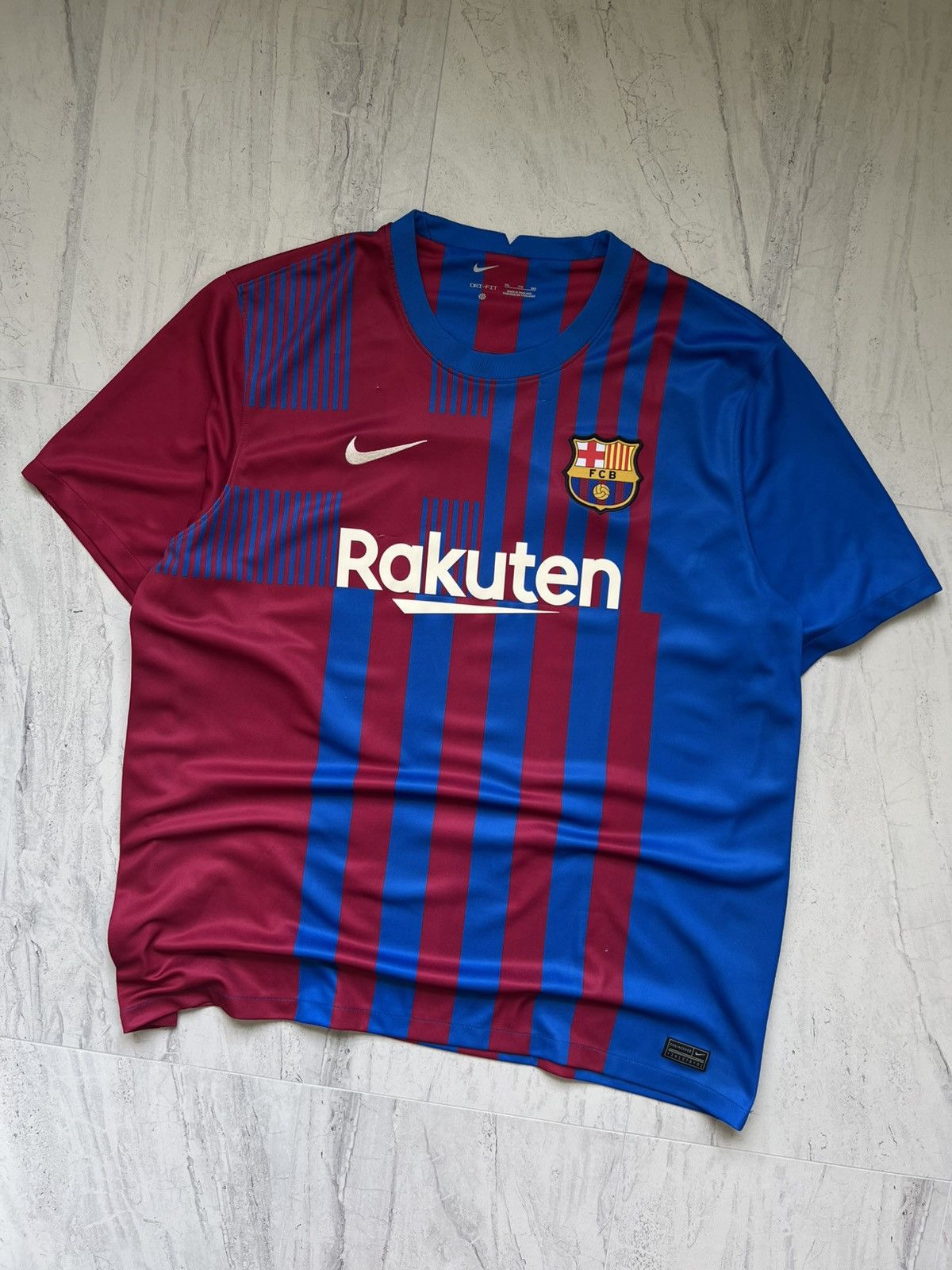 Nike Vintage Nike Messi Barcelona FC Soccer Futbol Jersey Kit Size US XL / EU 56 / 4 - 2 Thumbnail