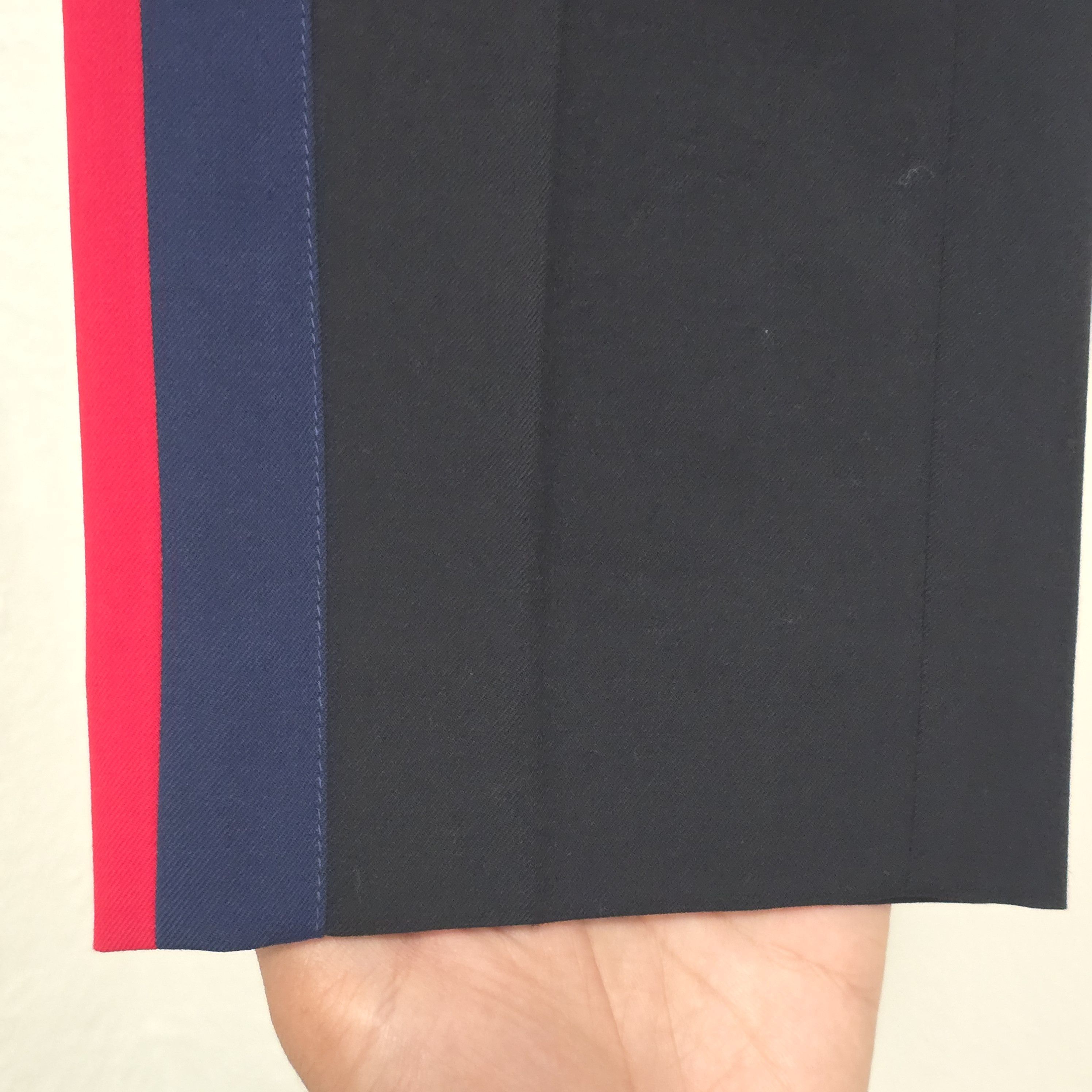 Gucci Size stripe wool pants Size US 32 / EU 48 - 4 Thumbnail