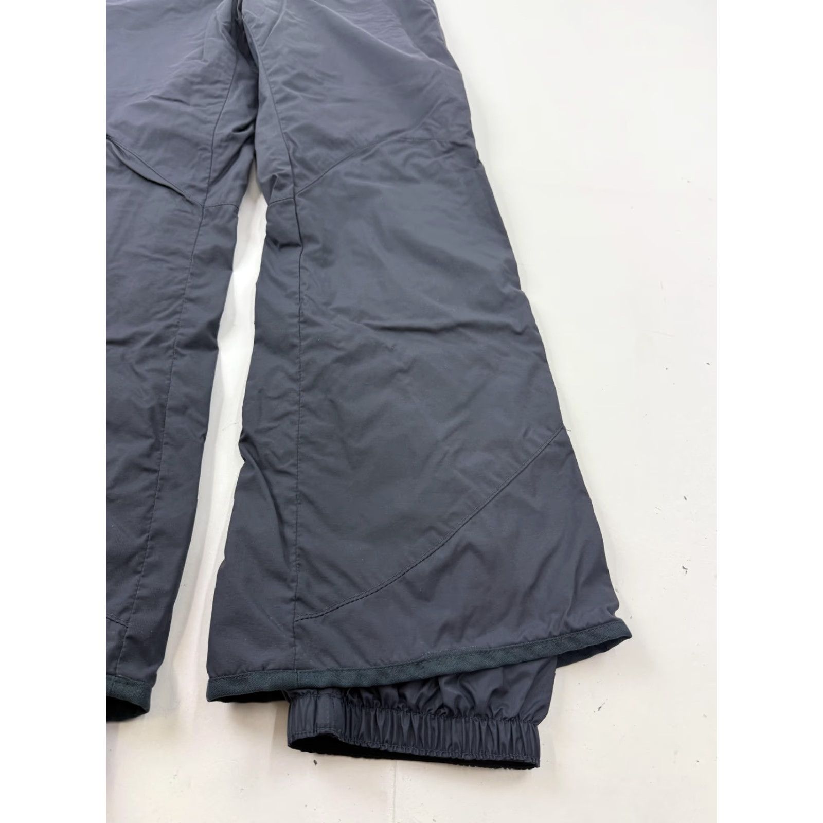 Vintage Columbia Snow Pants Womens Small Gray Vertex Insulated Ski Wide-Leg Water Resistant Pockets Skiing Nylon Polyester Regular Size 28" / US 6 / IT 42 - 2 Thumbnail