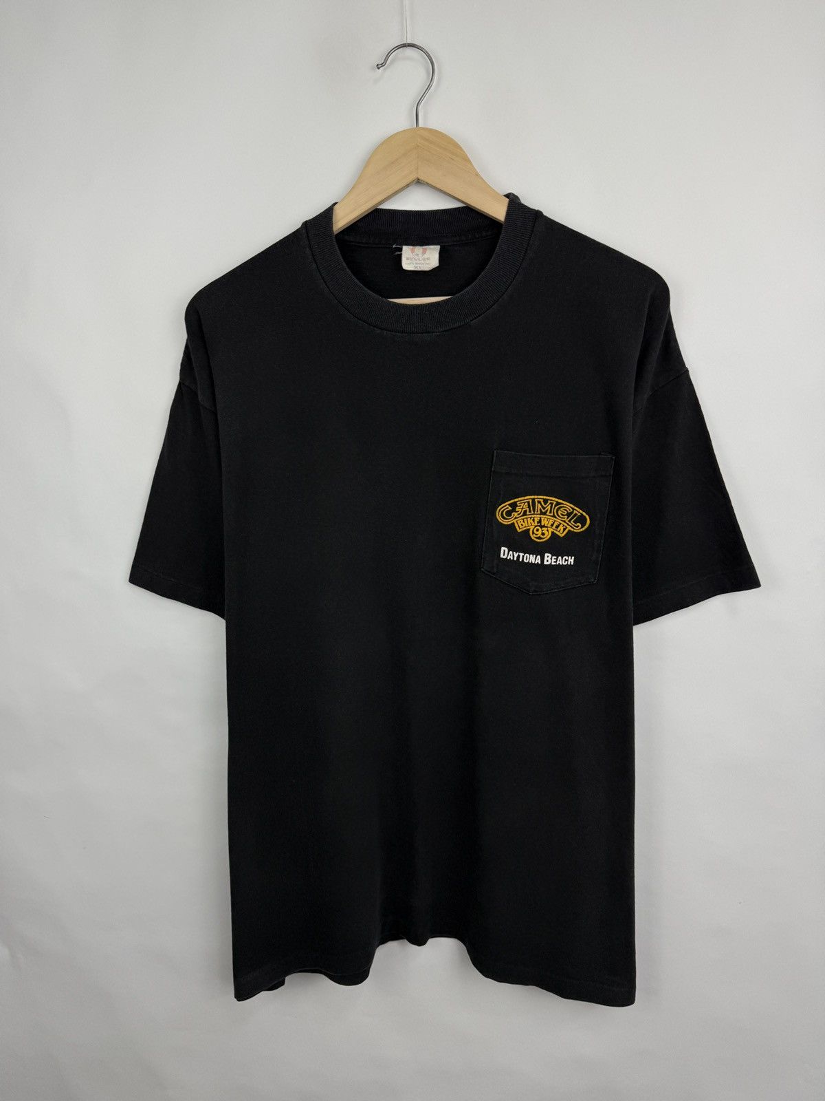 Camel 🇺🇸 Vintage 90s Camel Motorcycle Bike T-Shirt Rare Retro Y2K Size US XL / EU 56 / 4 - 3 Thumbnail