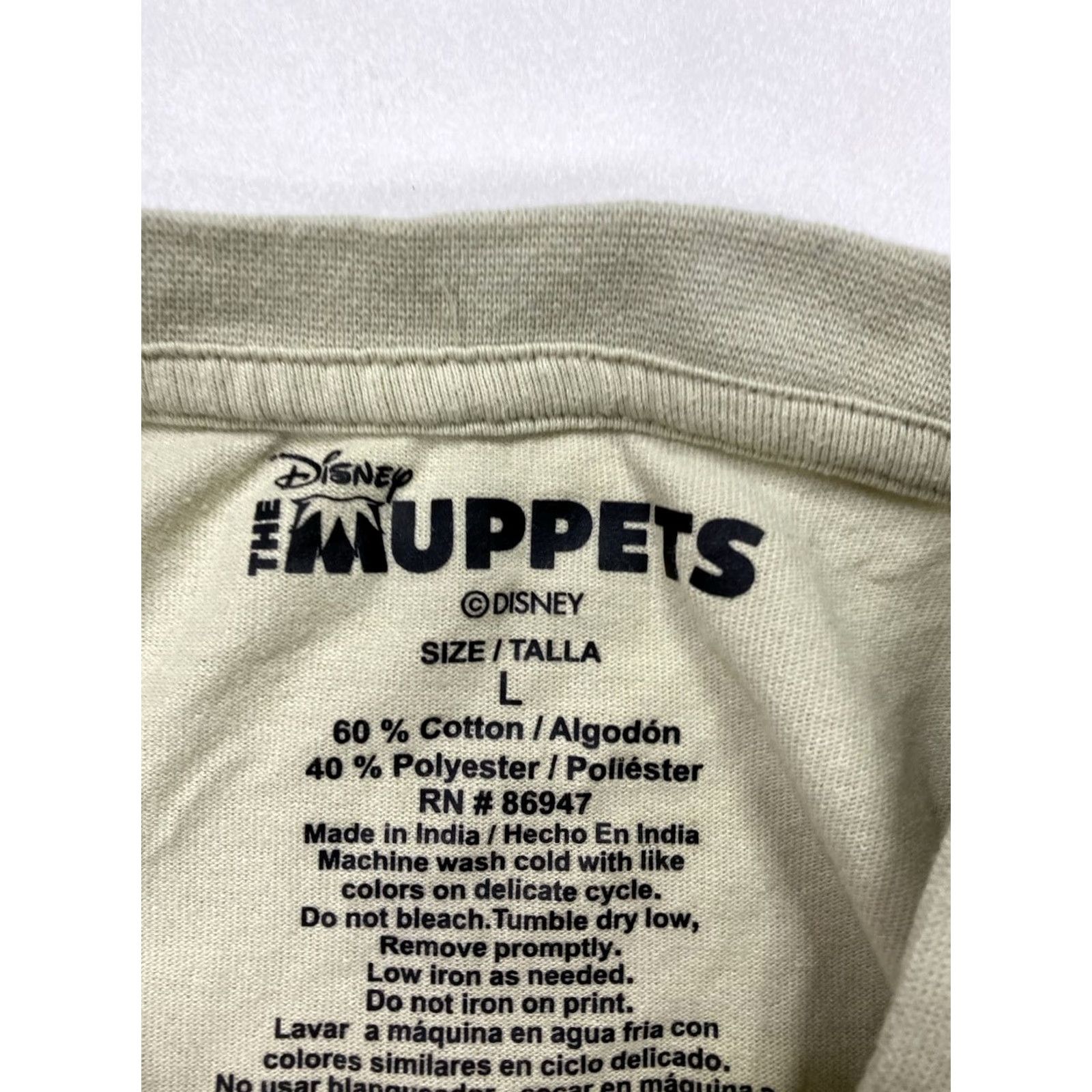Disney Disney Muppets Kermit The Frog Country Roots Graphic T-shirt Men Medium Size US M / EU 48-50 / 2 - 4 Thumbnail
