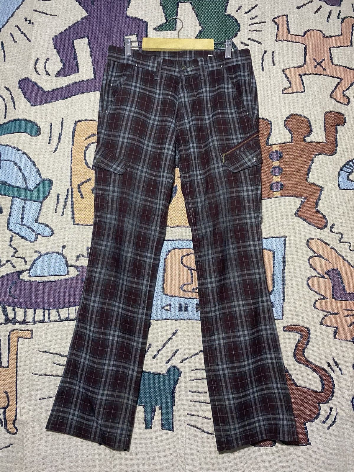 semanticdesign Semantic Design Bootcut Pants Vintage Japanese Size US 32 / EU 48 - 1 Thumbnail