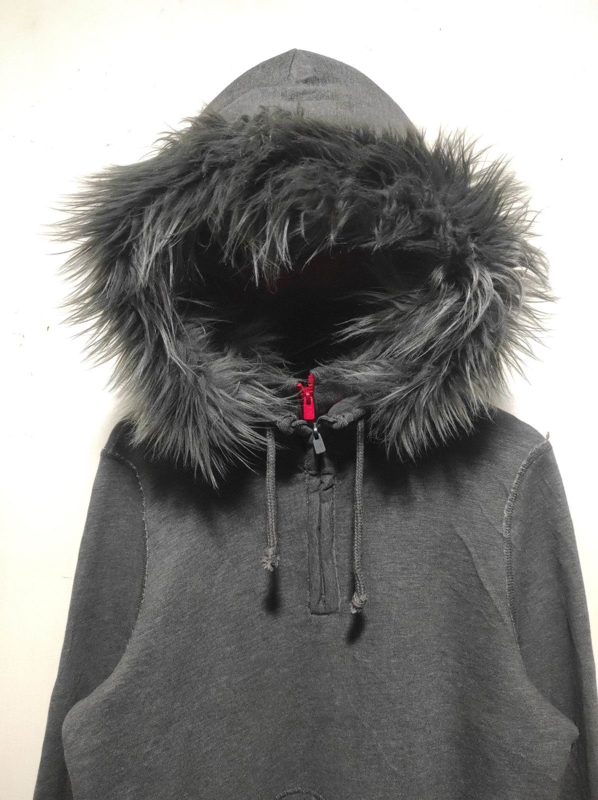 Hollister Hollister Half zip fur hoodie LGB style Size US M / EU 48-50 / 2 - 3 Thumbnail