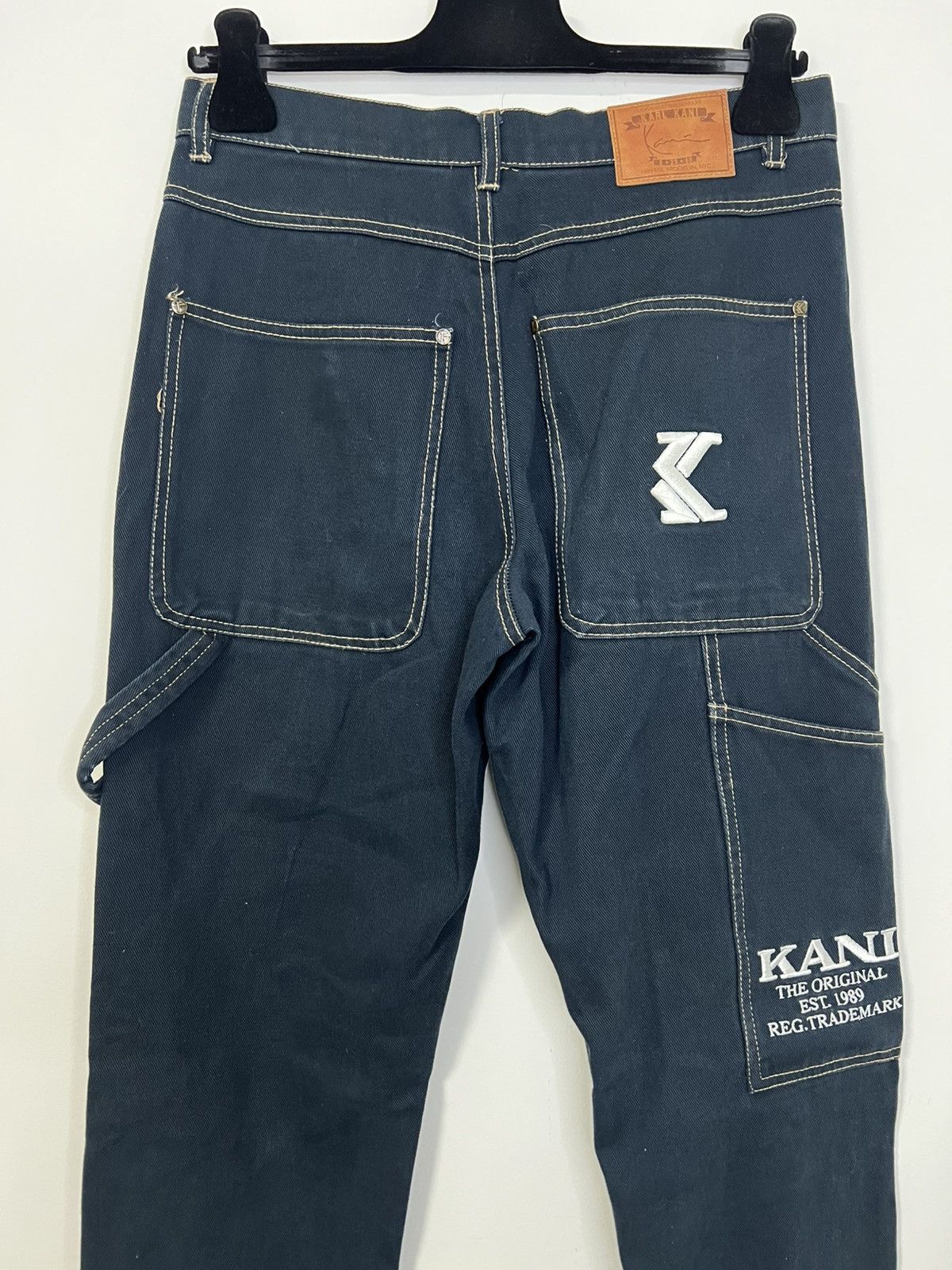 Karl Kani Karl kani S denim jeans blue cotton carpenter cargo Size US 30 / EU 46 - 5 Thumbnail